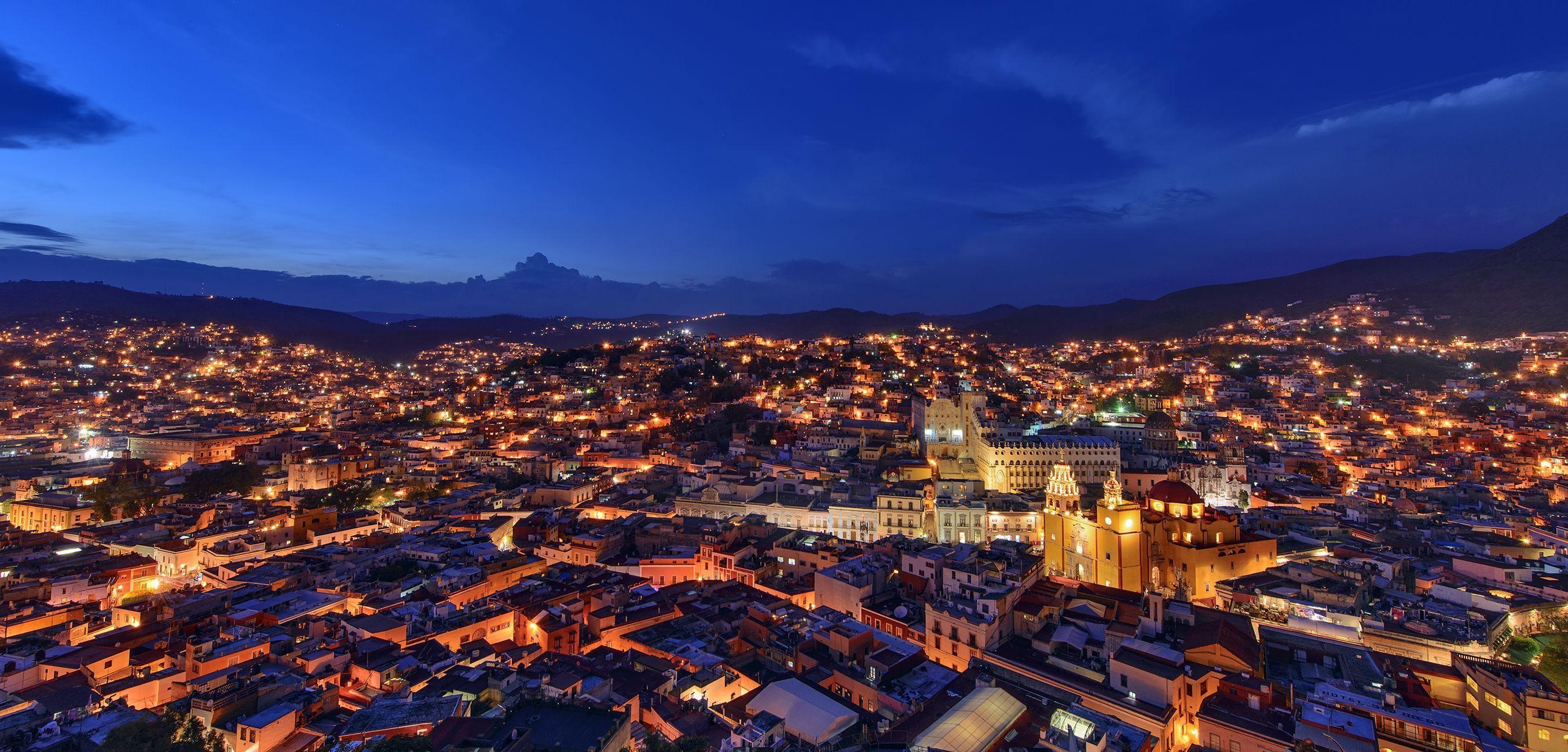 2710x1300 Guanajuato Wallpaper Image Photo Picture Background, Dual Screen