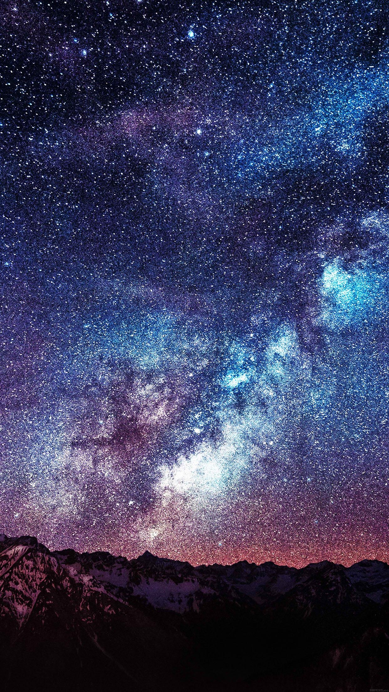 1250x2210 Space galaxy wallpaper for iPhone and iPad, Phone