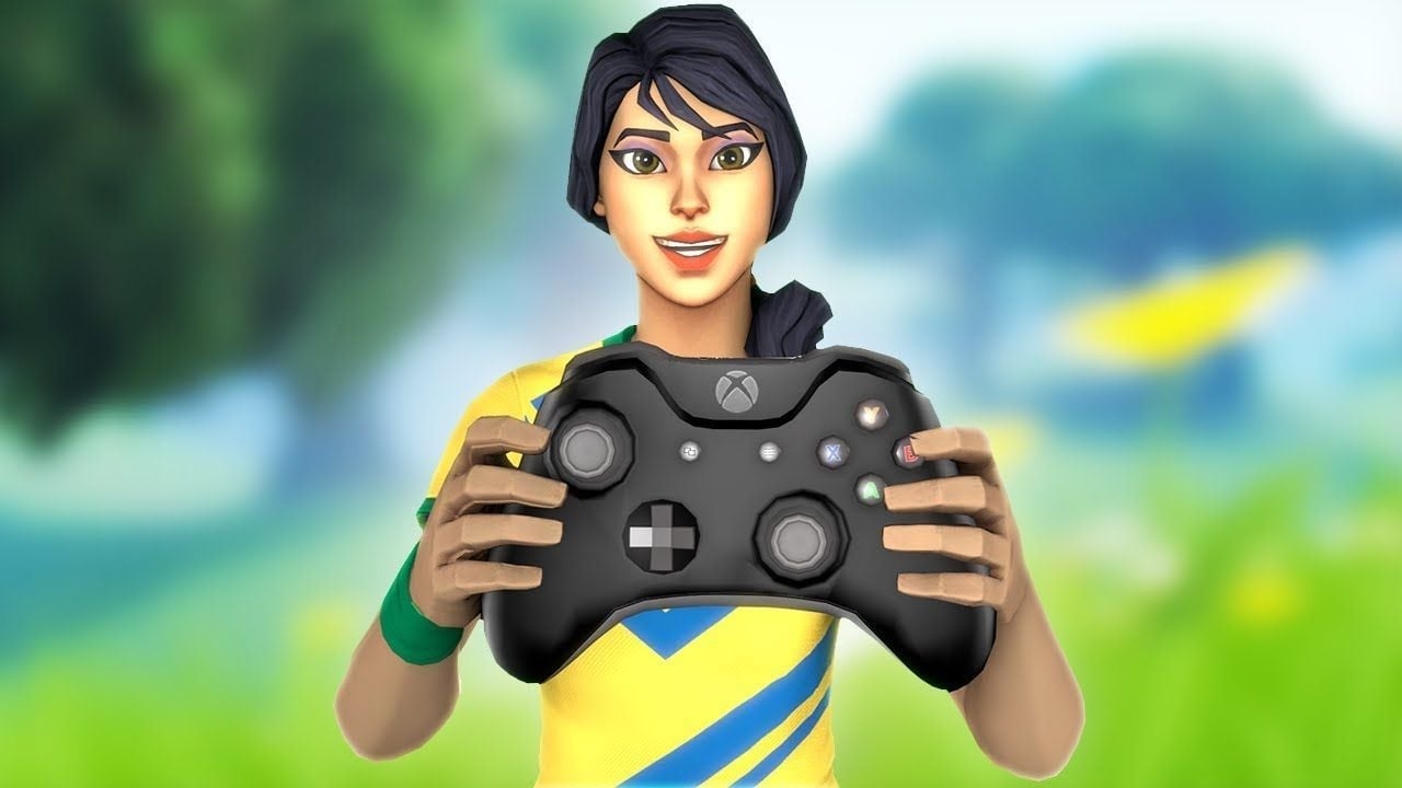 1280x720 Wallpaper Fortnite Skins Holding Xbox Controller. Fortnite, Xbox controller, Xbox, Desktop