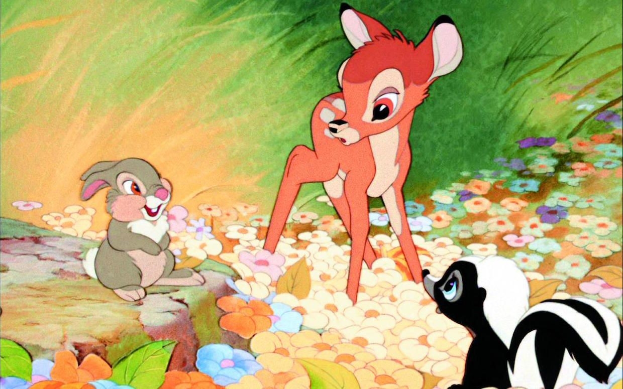 1240x780 Bambi Thumper And Flower 1942 HD Wallpaper, Desktop