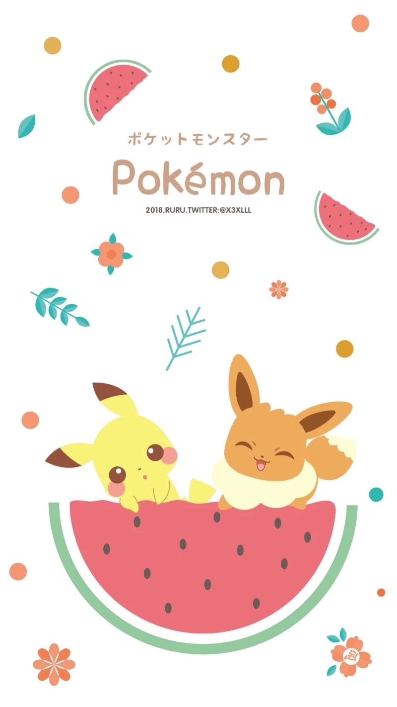 800x1430 Cartoon. Cute pokemon wallpaper, Cute pikachu, Pokemon background, Phone