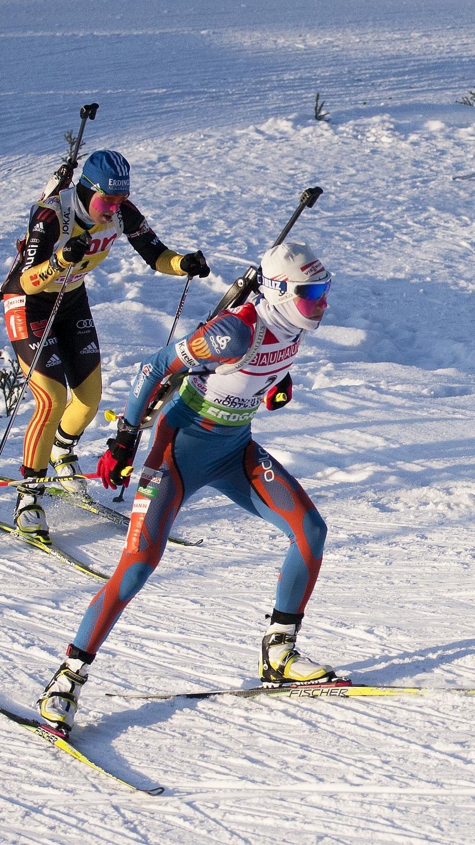 940x1670 Download wallpaper  kaisa makarainen, finnish biathlete, Phone