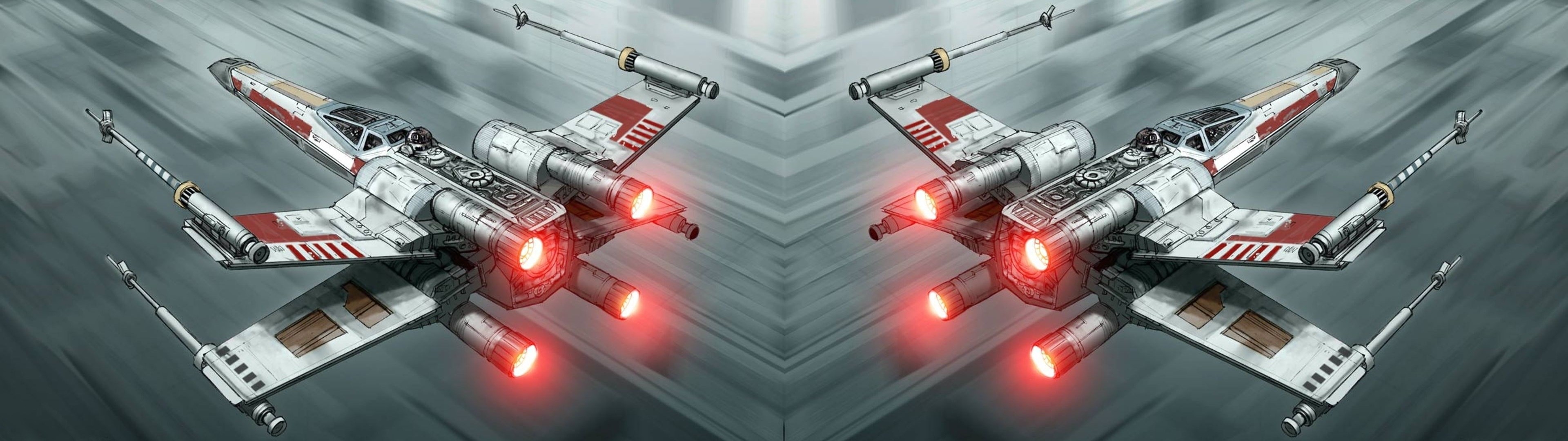 3840x1080 star wars, Dual Screen