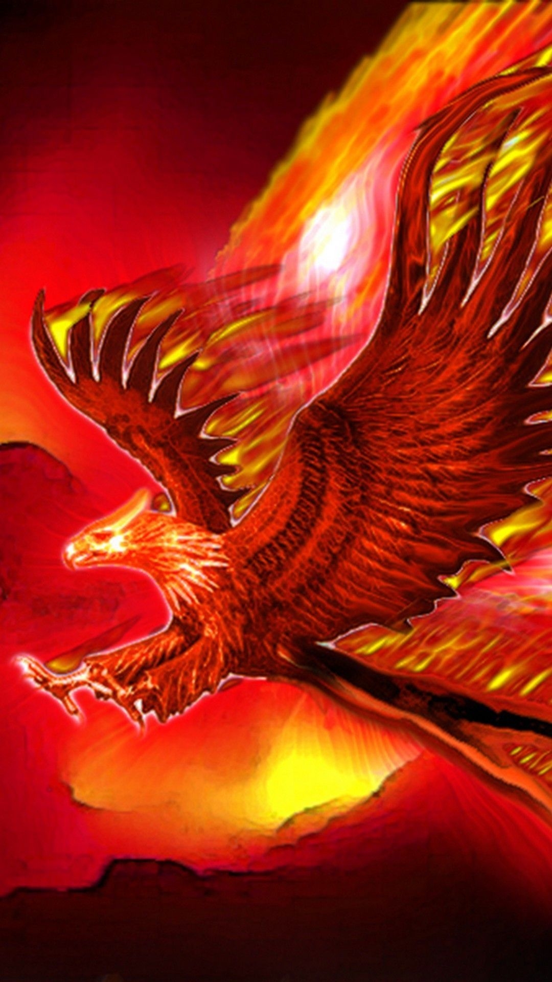 1080x1920 Mobile Wallpaper Phoenix Bird Image iPhone Wallpaper, Phone