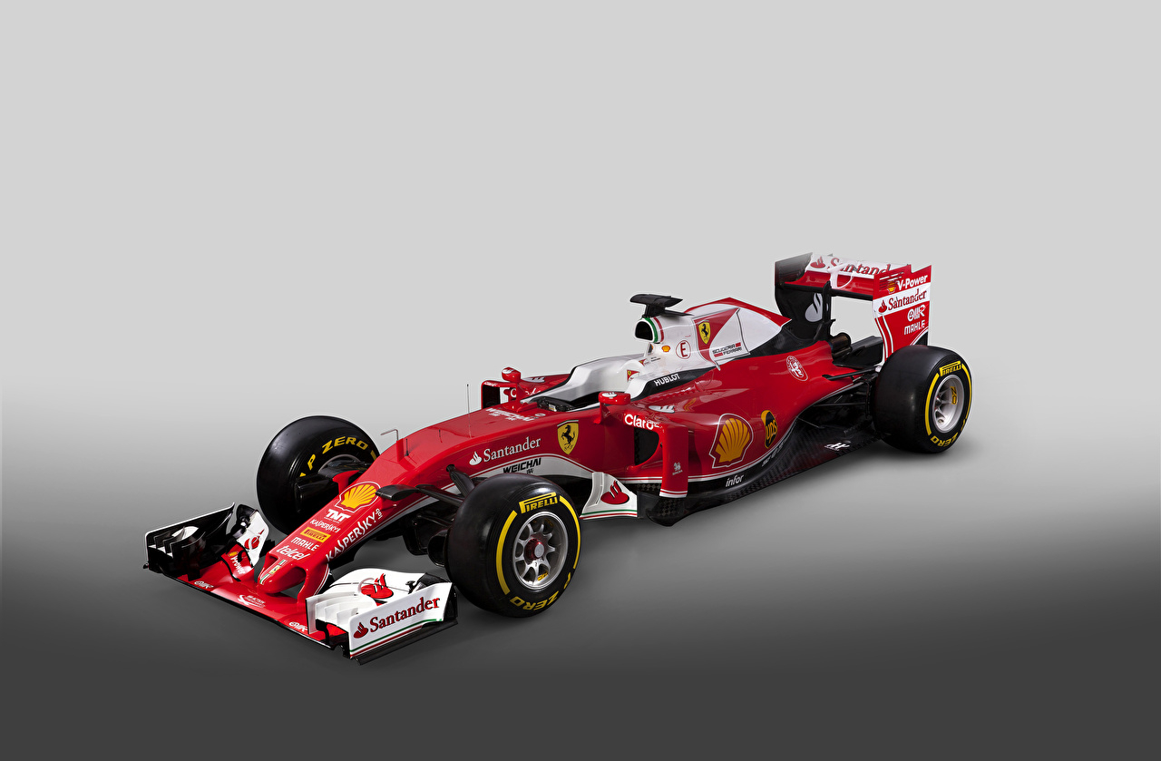 1280x840 Desktop Wallpaper Ferrari 2016 SF16 H Formula Cars Red Athletic, Desktop