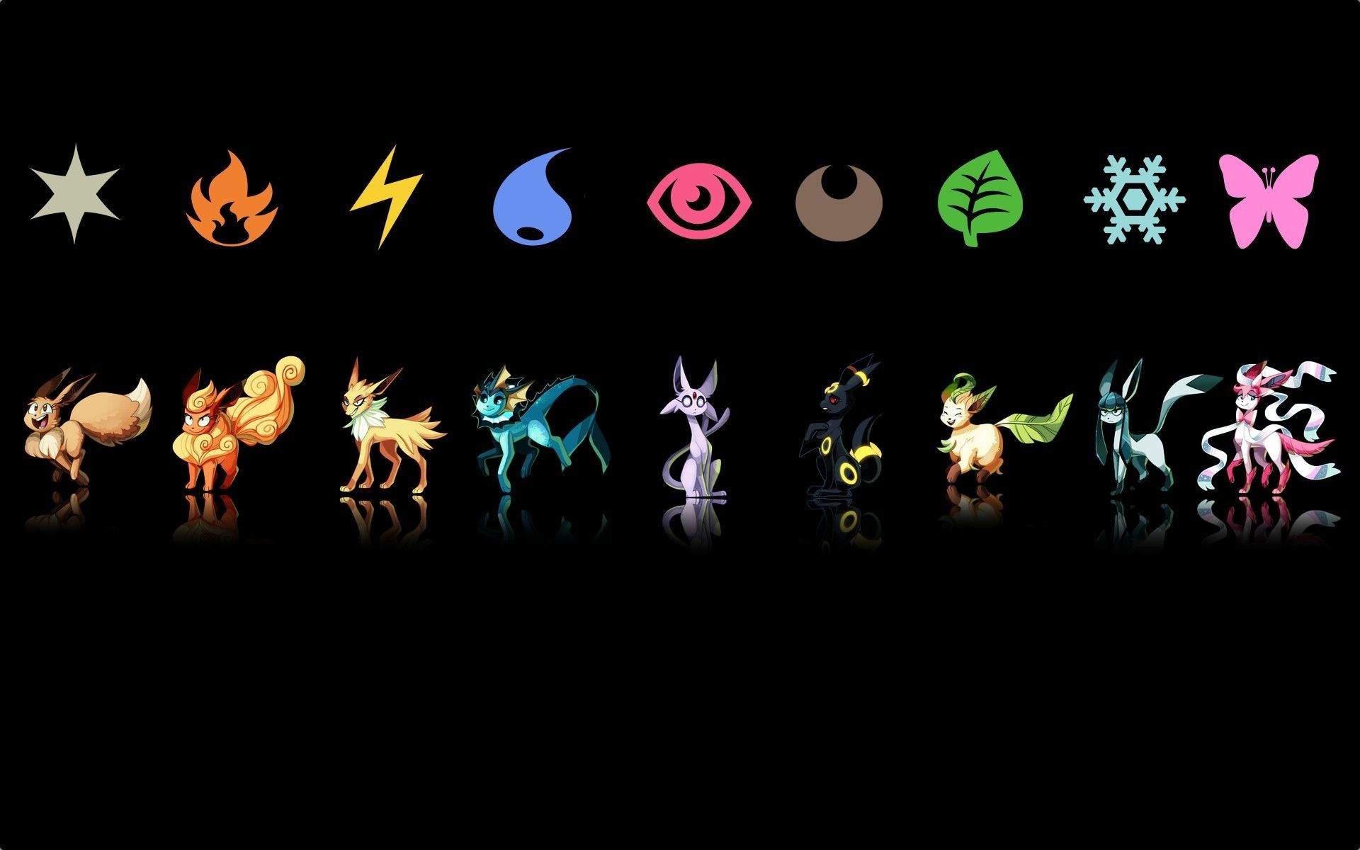 1920x1200 Pikachu Eevee and Friends Wallpaper Free Pikachu Eevee, Desktop