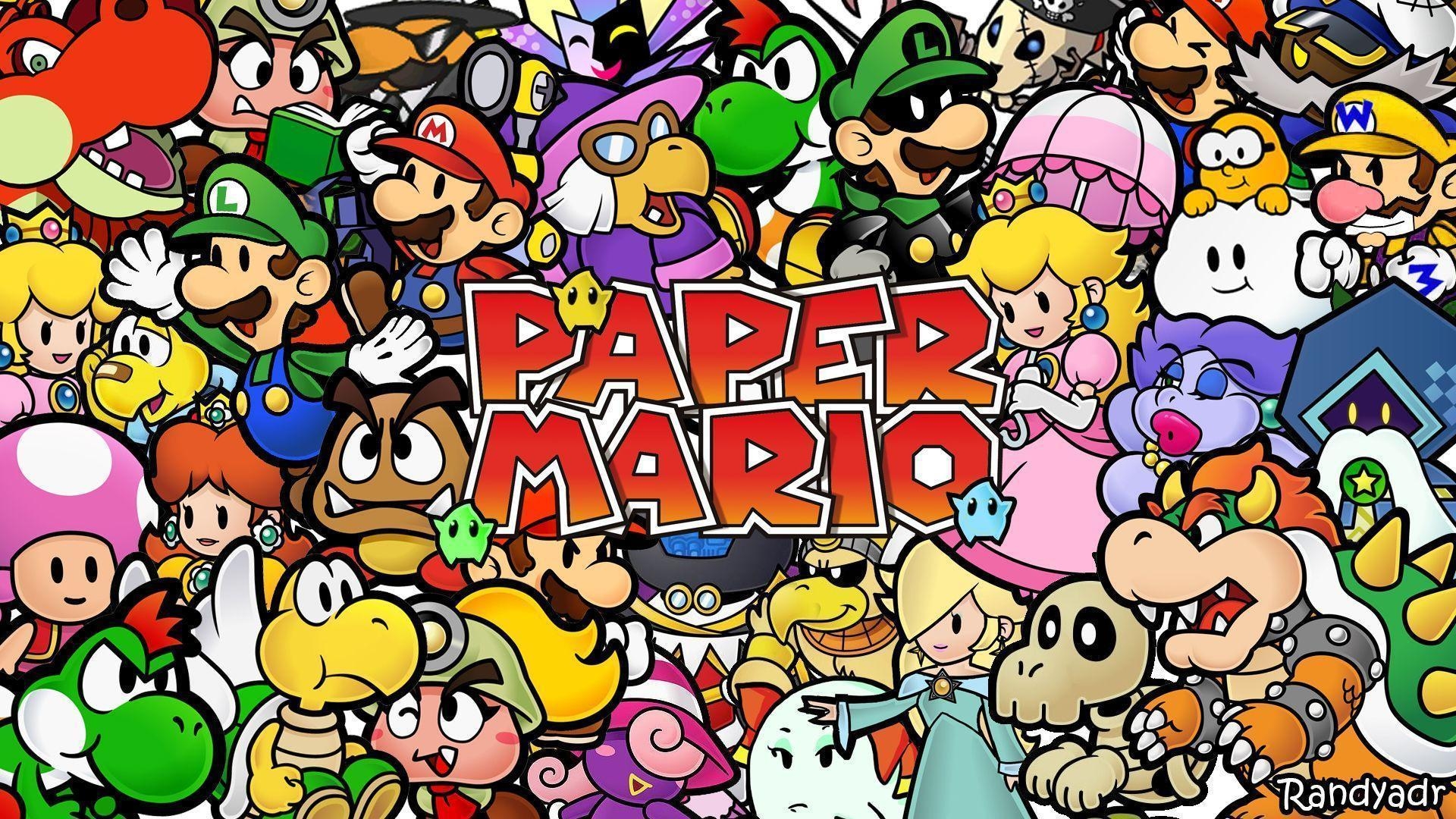 1920x1080 Paper Mario Wallpaper Attempt, Desktop