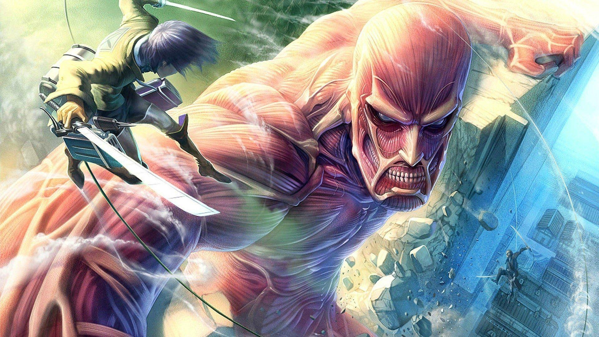 1920x1080 Attack On Titan HD Wallpaper. Hintergründe, Desktop