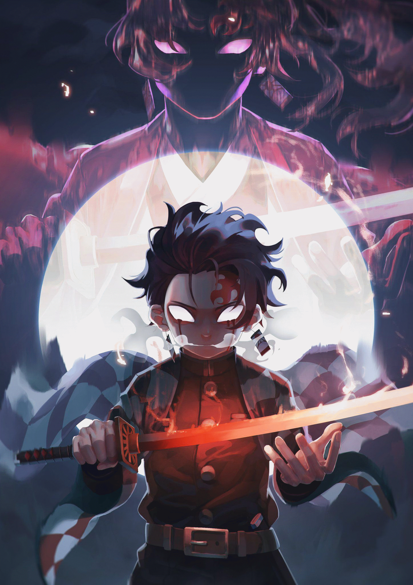 1450x2050 Demon Slayer Wallpaper Live Wallpaper HD, Phone