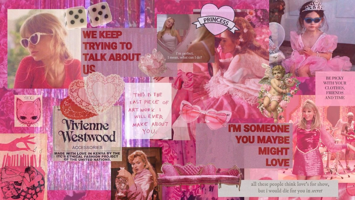 1200x680 Pink Lovecore Taylor Swift Lover, Desktop