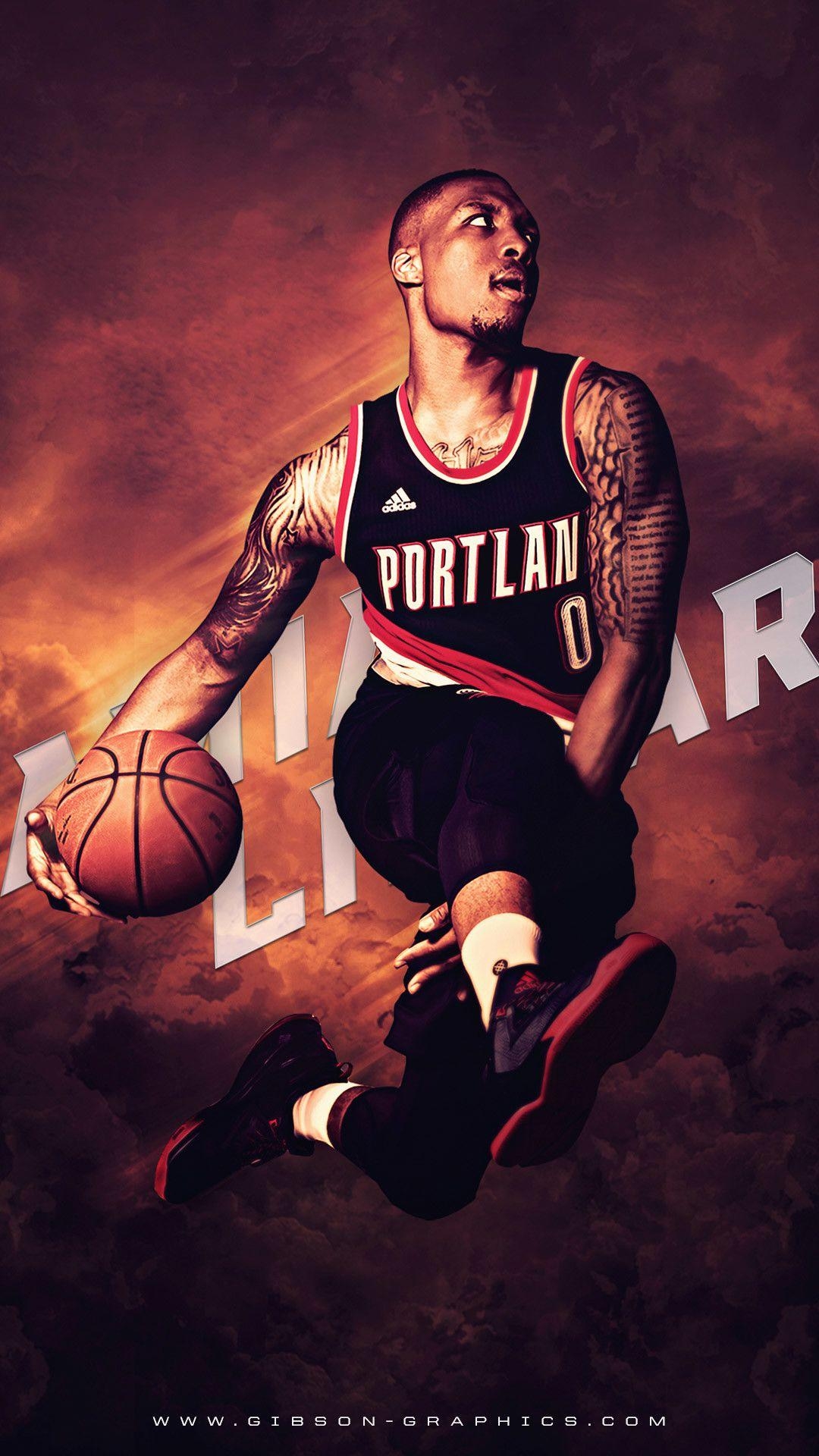 1080x1920 Damian Lillard Wallpaper iPhone, Phone