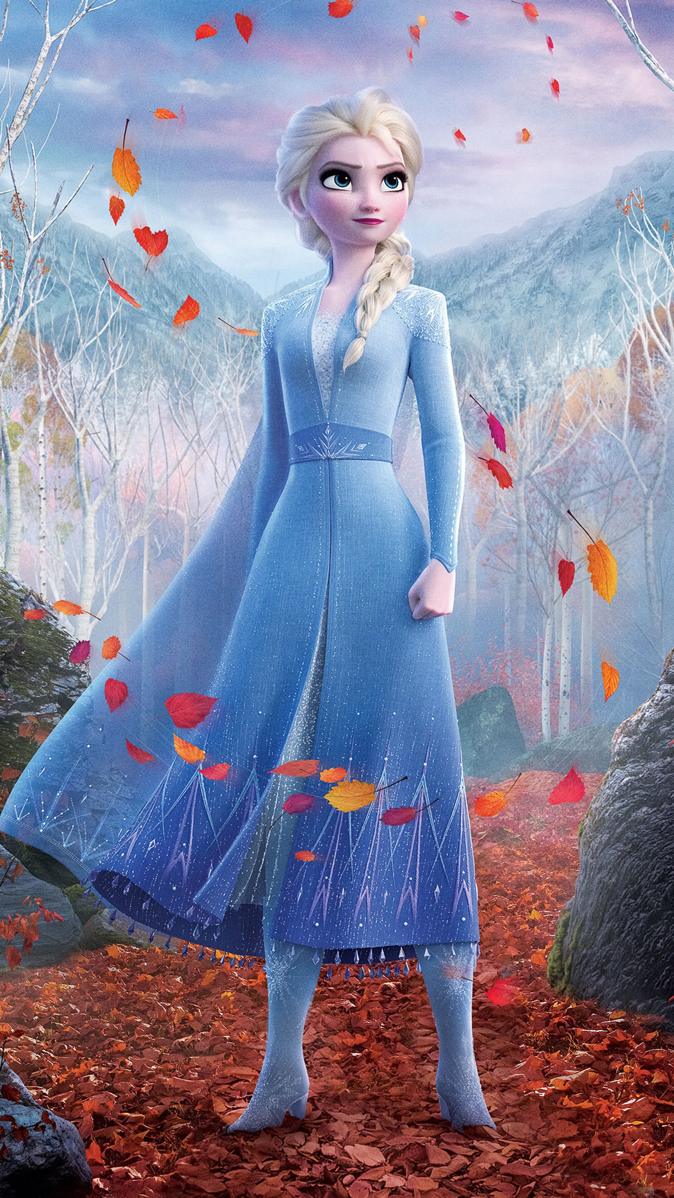 2160x3840 Elsa, Frozen Poster, 4K iPhone 6s, 6 HD Wallpaper, Phone