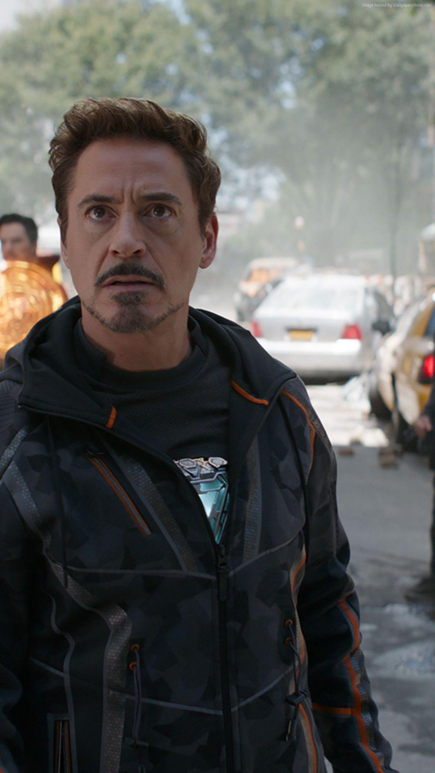 1440x2560 Wallpaper Avengers: Infinity War, Robert Downey Jr., Iron Man, Tony, Phone