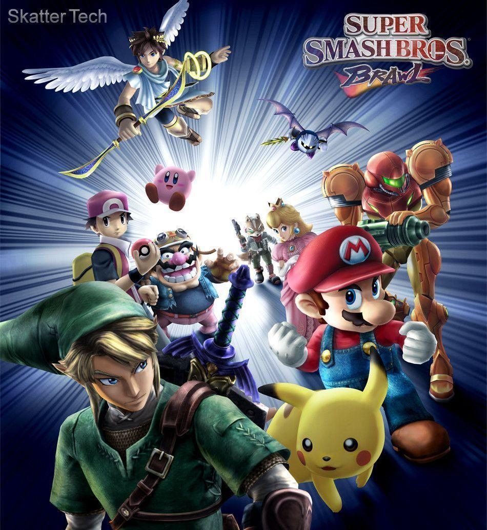 950x1040 Pix For > Super Smash Bros Brawl Wallpaper 1920x1080, Phone