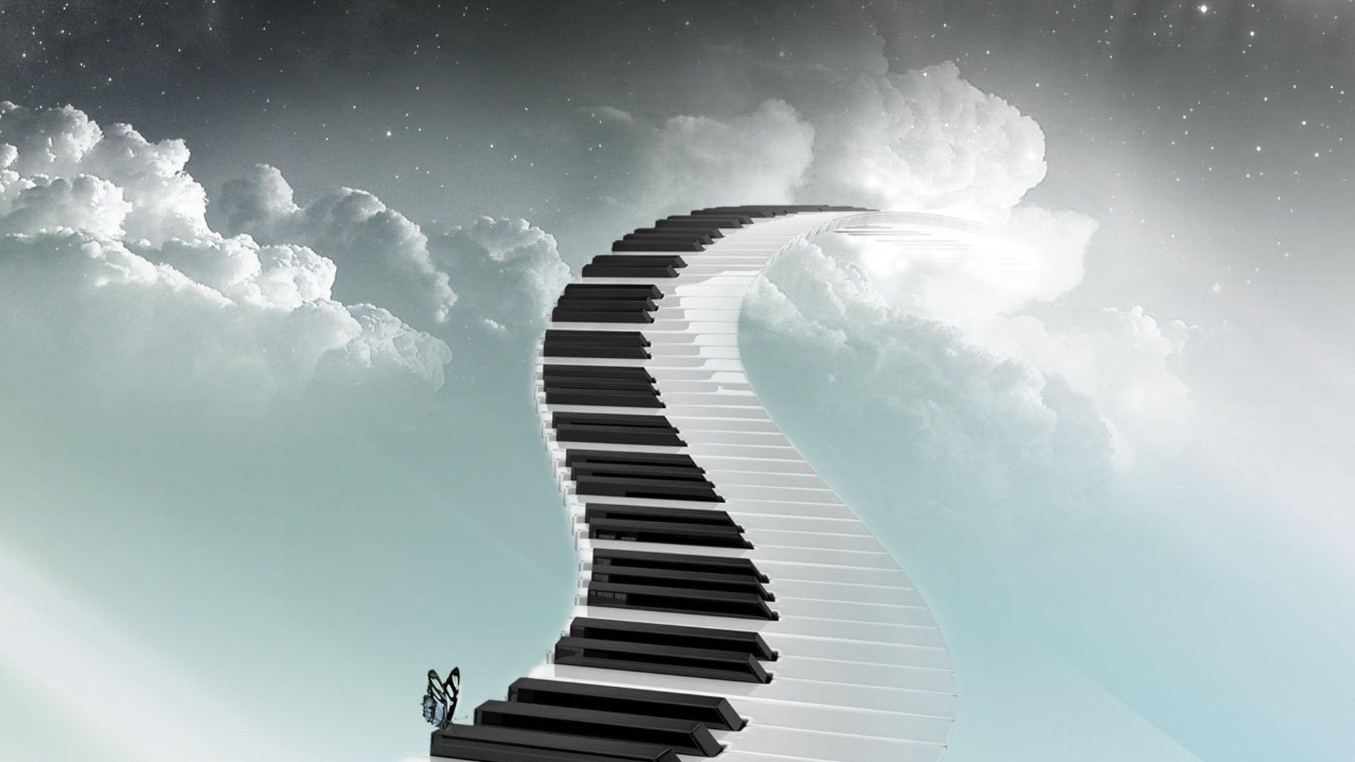 1920x1080 Staircase Piano Music Wallpaper Widescreen Wallpaper. High, Desktop