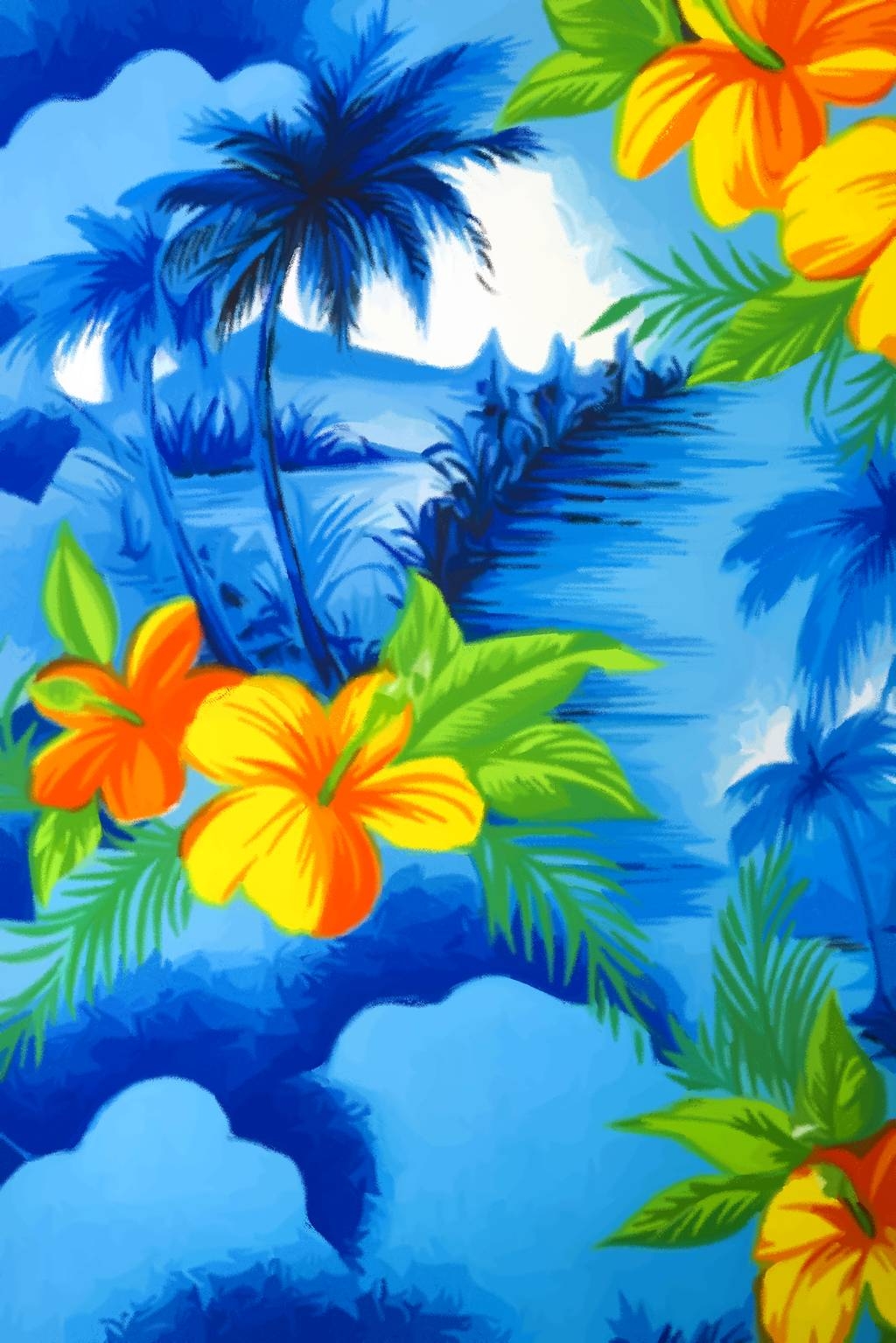 1030x1540 image For > Hawaiian Shirt Pattern Wallpaper, Phone