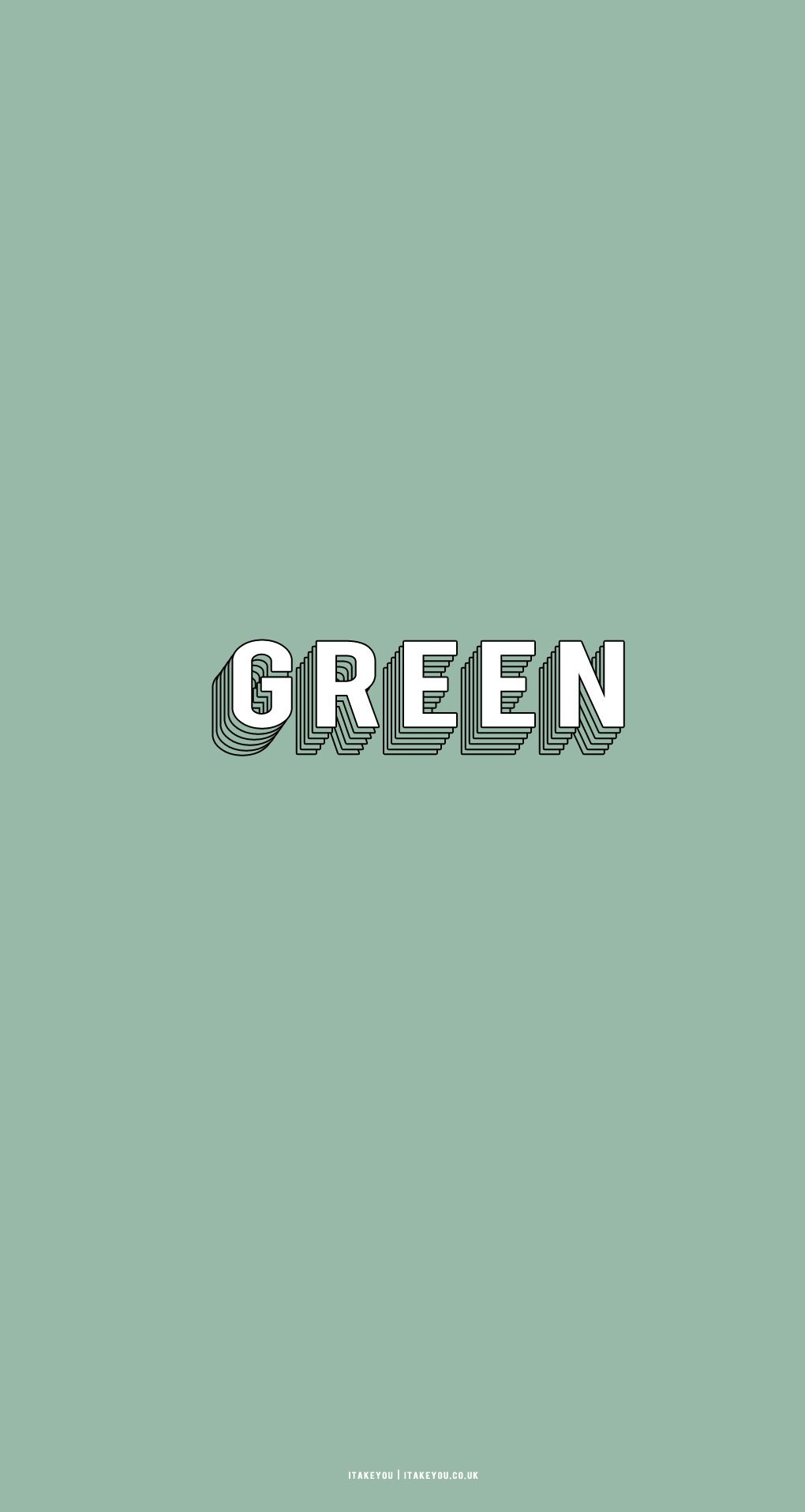 1020x1920 Sage Green Minimalist Wallpaper, Phone