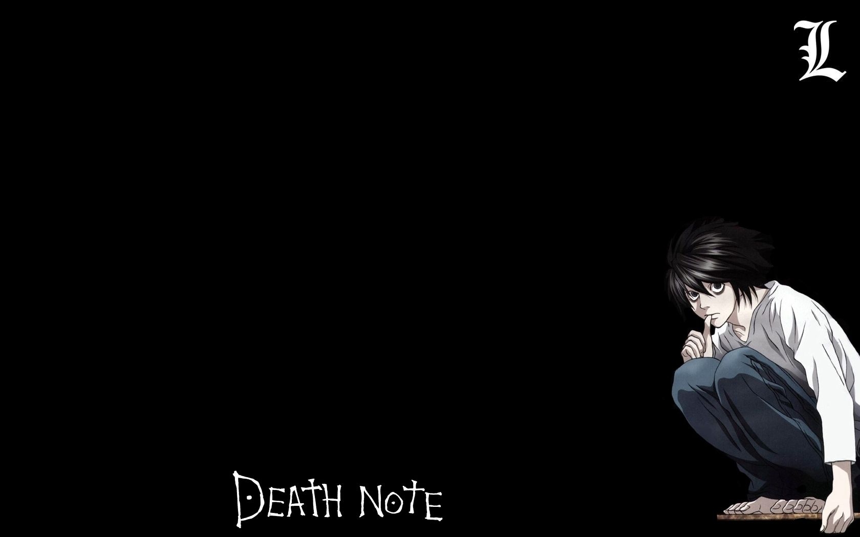 1680x1050 death note l  wallpaper, Desktop