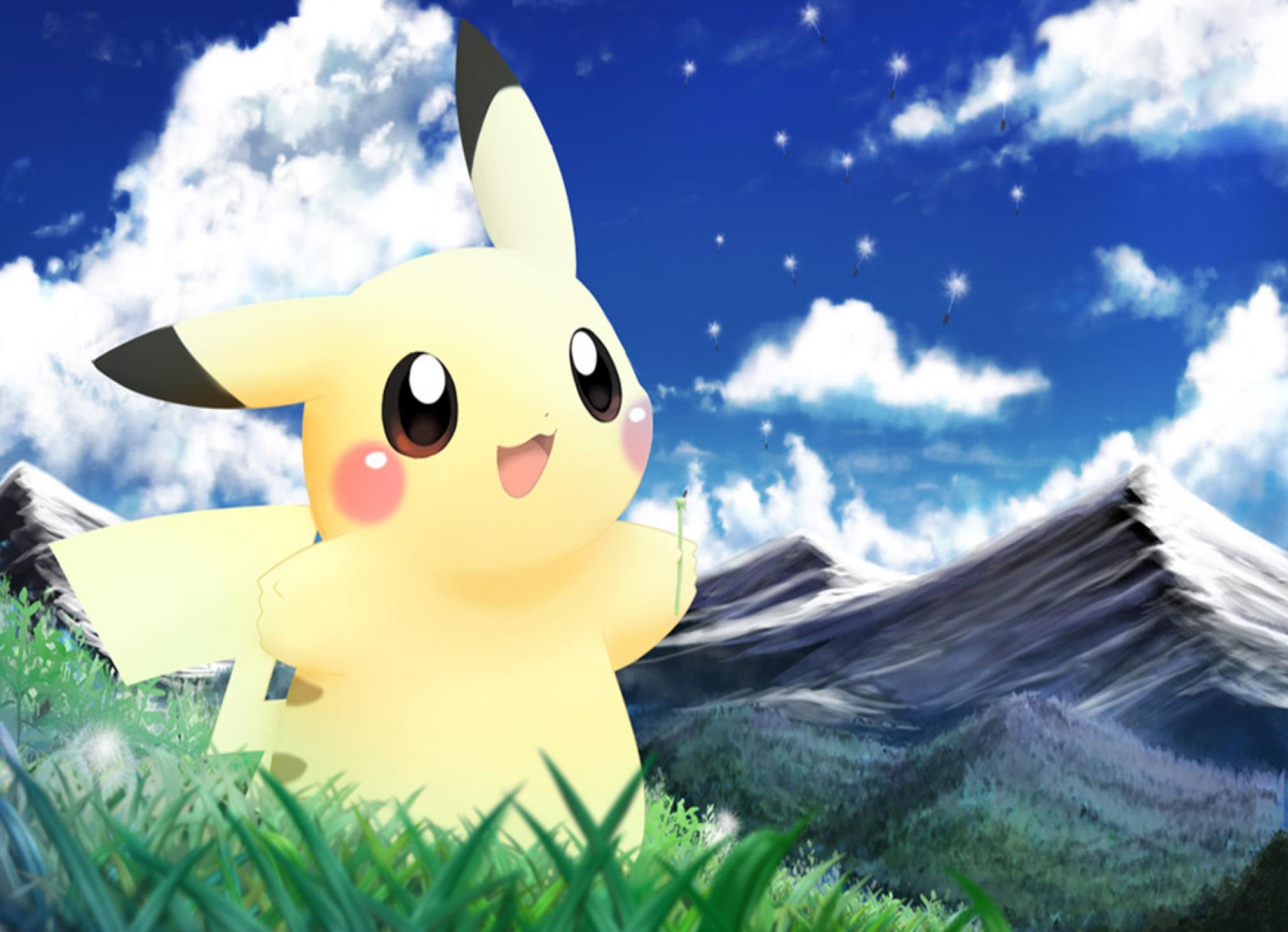 1990x1440 Cute Pikachu Wallpaper. Cute Pikachu Wallpaper 5119 Hd Wallpaper, Desktop