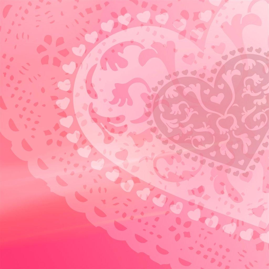 1030x1030 Pink Heart iPad Air Wallpaper Download. iPhone Wallpaper, iPad, Phone