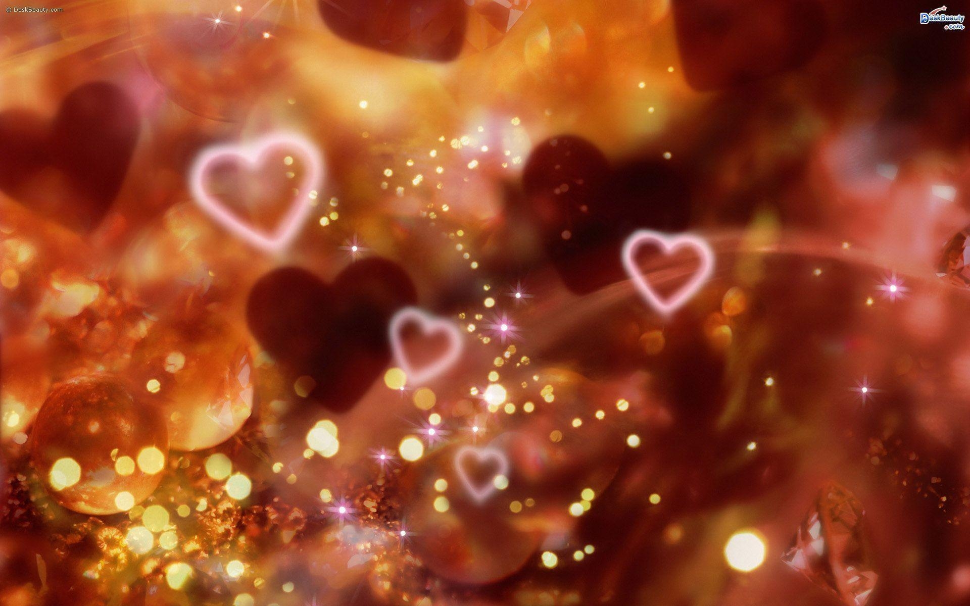 1920x1200 flying heart valentines day wallpaper, Desktop