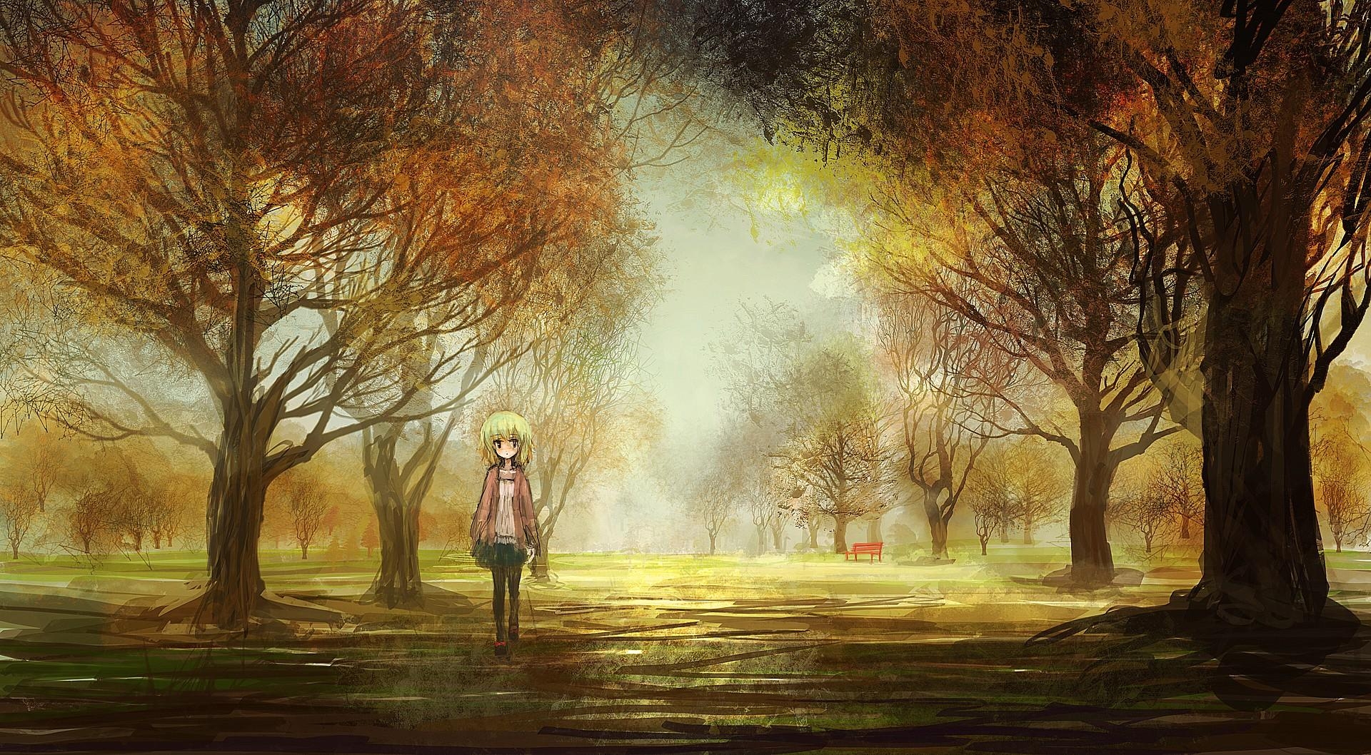 1920x1060 Anime Fall Wallpaper, Desktop