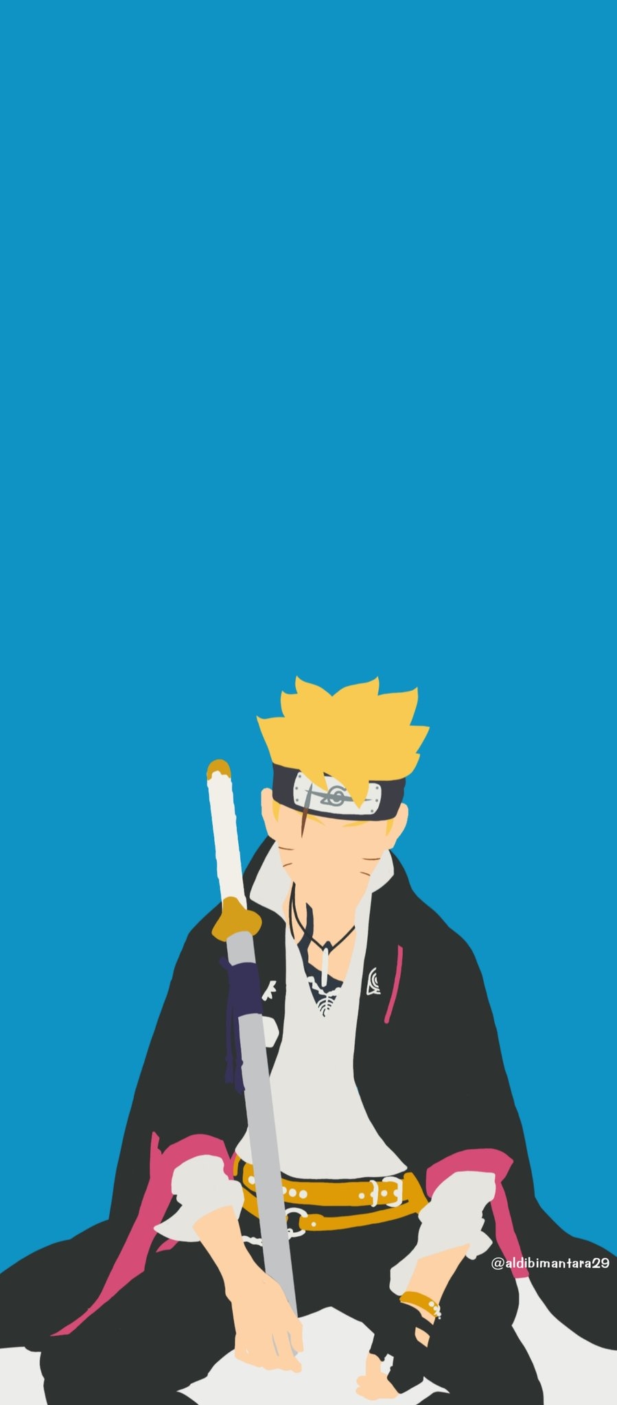 900x2050 ALDI • BMTR Two Blue Vortex Wallpaper #Boruto #TimeSkip #Naruto, Phone