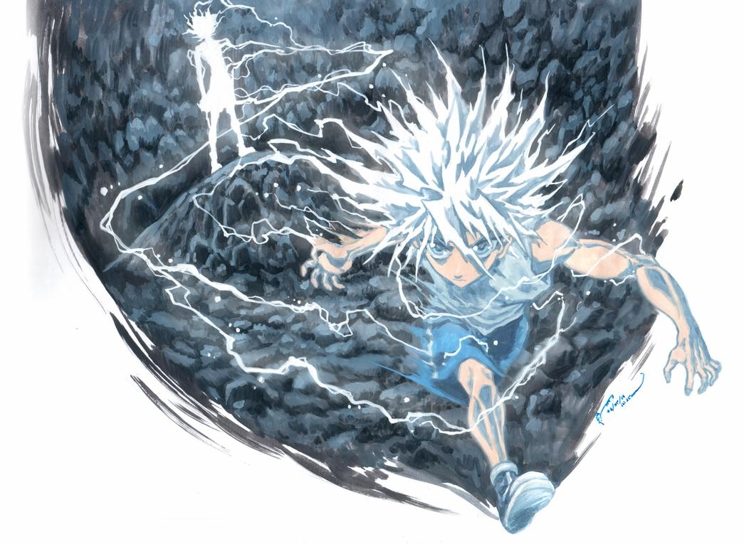 1050x770 Killua Godspeed Wallpaper Phone, Desktop