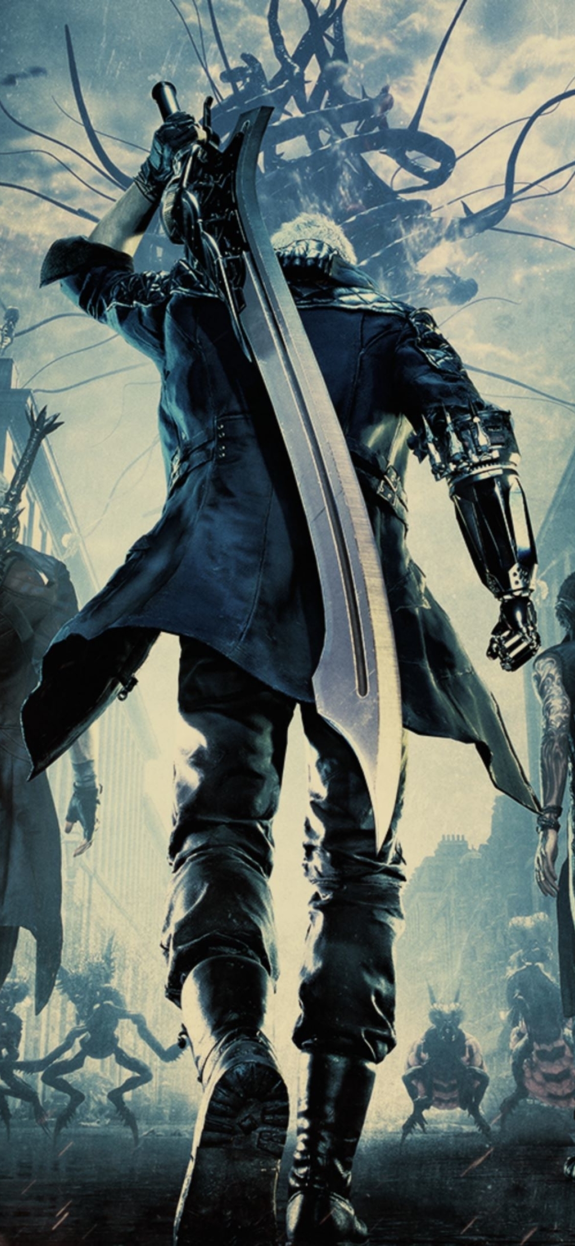 1130x2440 Devil May Cry 5 4K iPhone XS, iPhone iPhone X, Phone