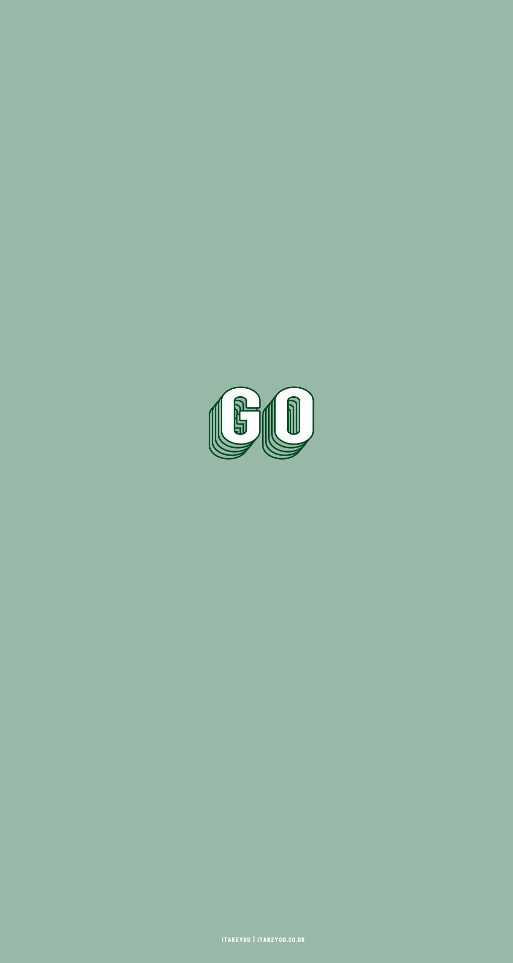 1020x1920 Sage Green Minimalist Wallpaper for Phone, GO I Take You. Wedding Readings. Wedding Ideas, Phone