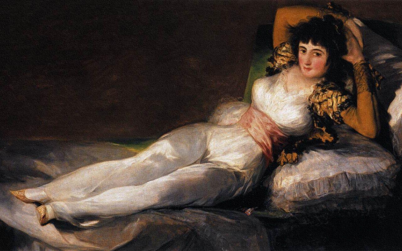 1280x800 Clothed Maja Francisco de Goya. Photo and Desktop Wallpaper, Desktop