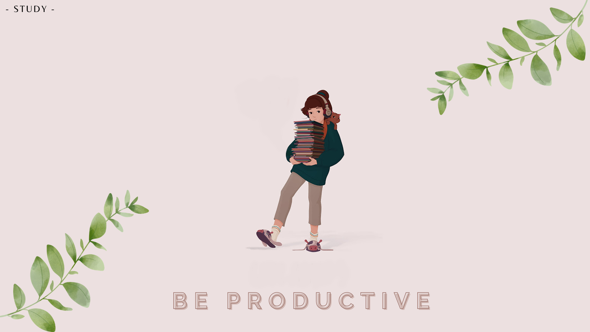 1920x1080 Desktop Productivity Wallpaper! Get Studying!, Desktop