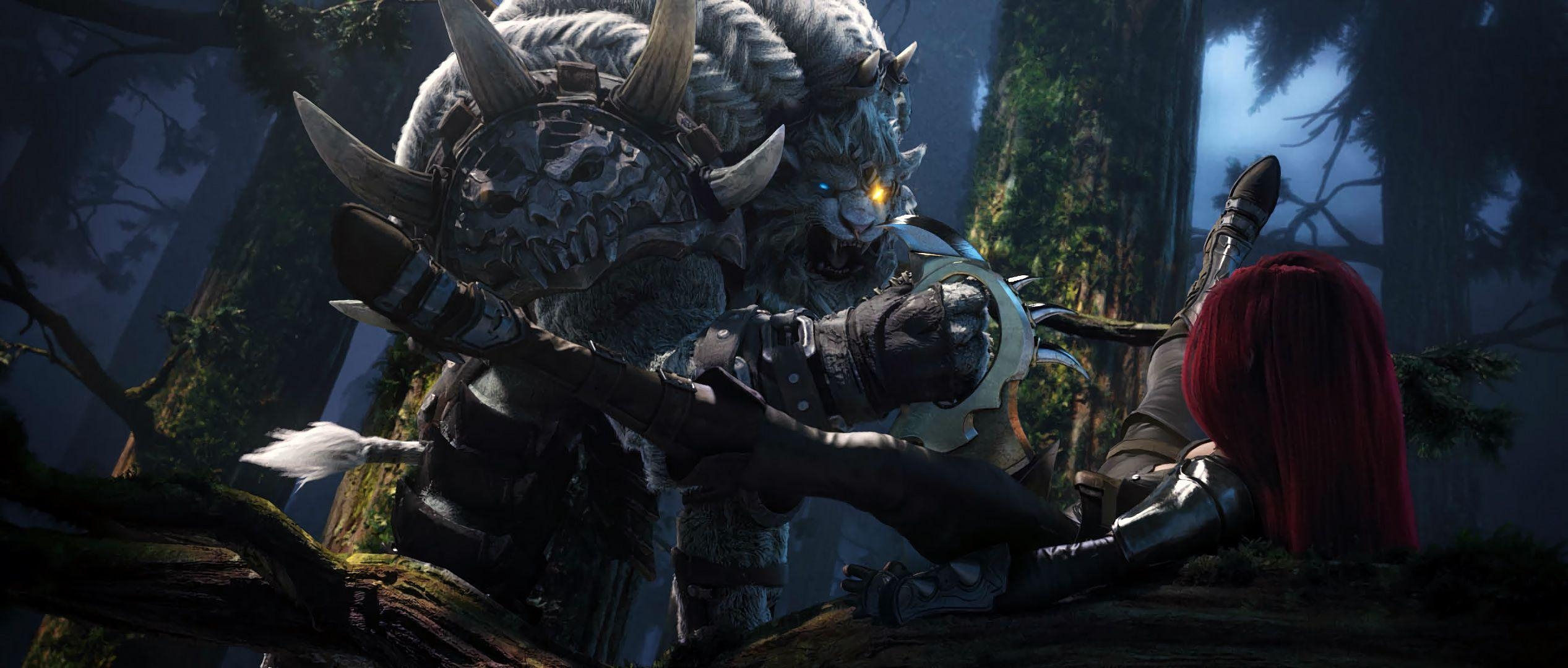 2540x1080 Rengar Official Artwork Wallpaper. HD Wallpaper & Artworks, Dual Screen