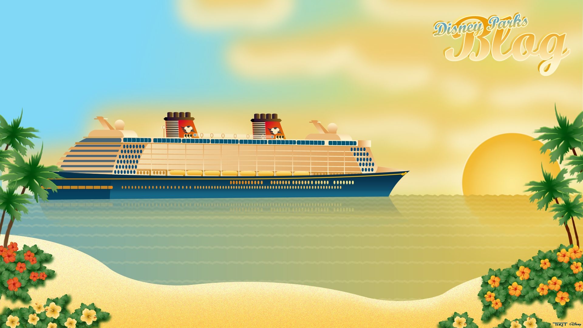 1920x1080 Disney Cruise Line's Disney Fantasy. Disney Parks Blog, Desktop