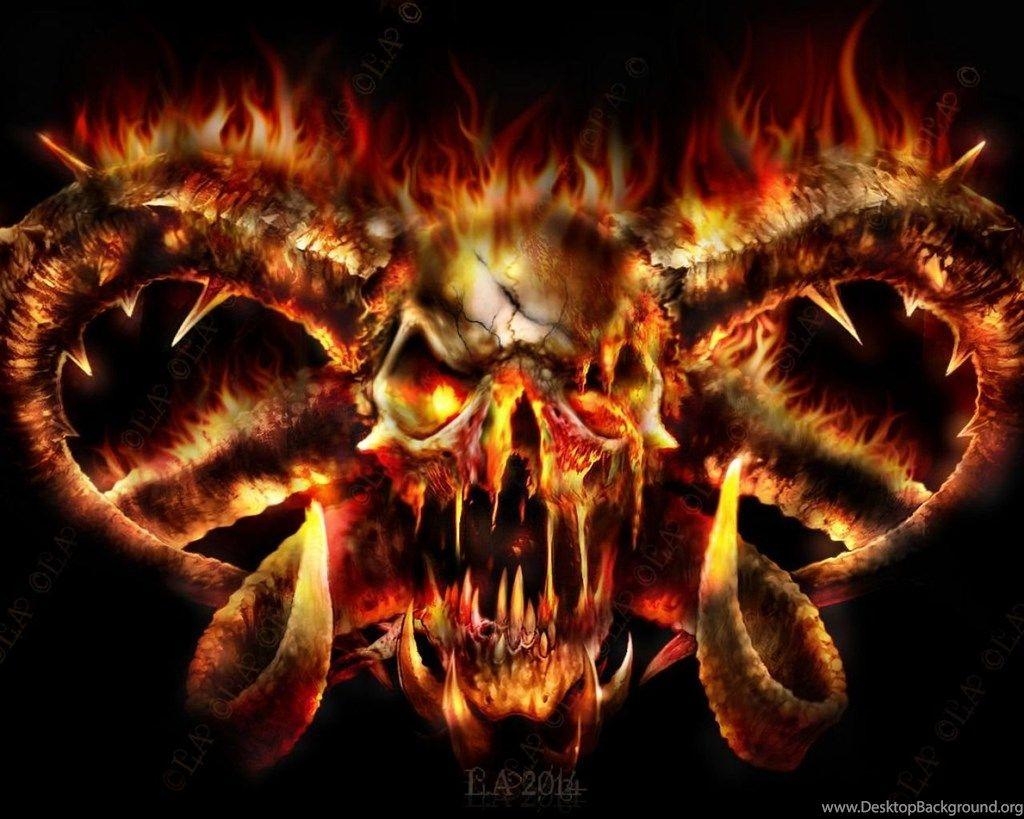 1030x820 Skull On Fire Computer Wallpaper, Desktop Background Desktop, Desktop