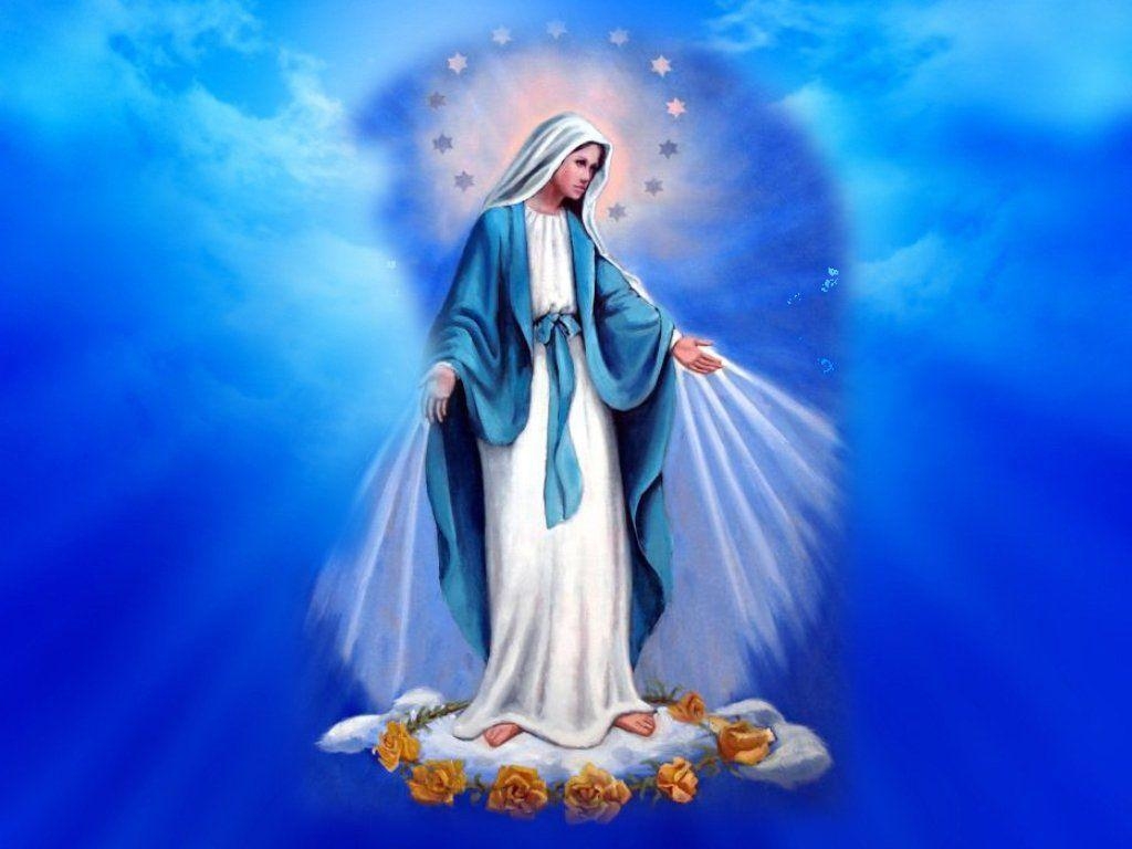 1030x770 Jesus Christ Mother Mary Wallpaper. Mother Mary, Desktop