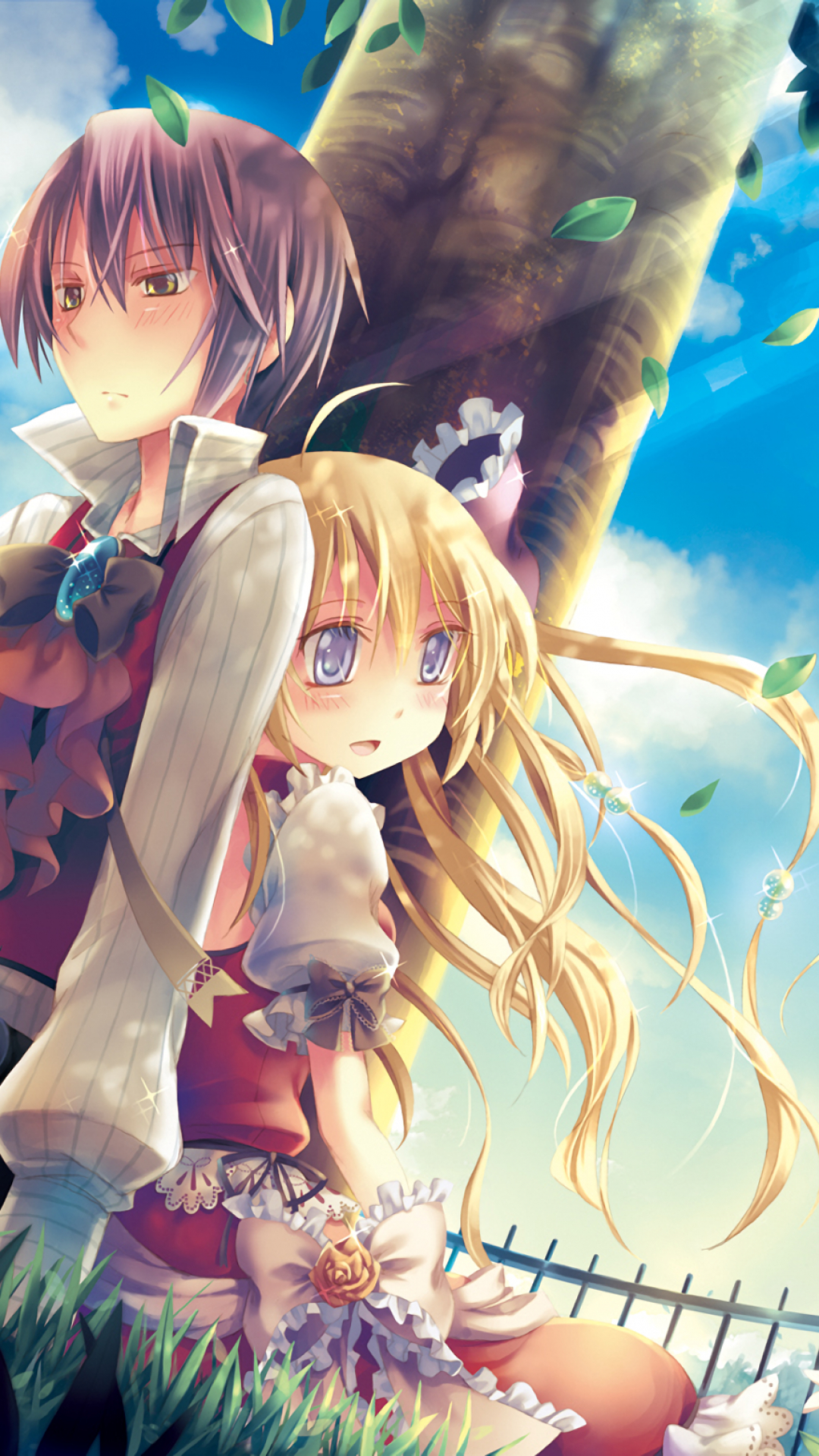 1080x1920 Anime Couple Desktop, Phone