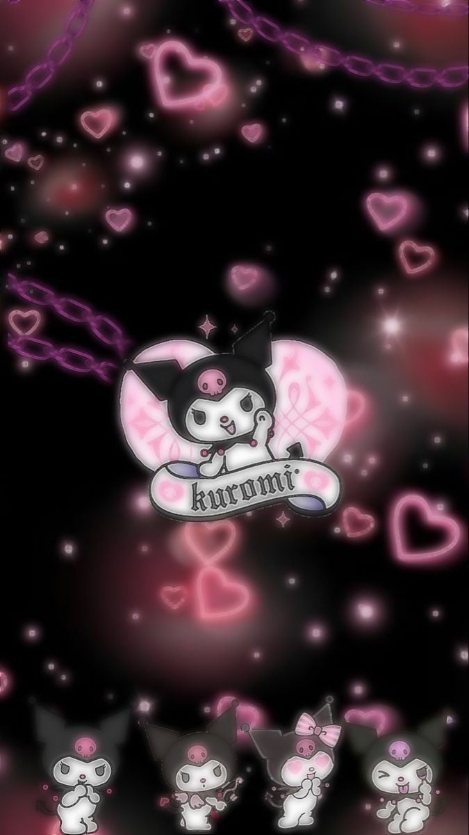 680x1200 kuromi #mymelody #cute #Wallpaper, Phone