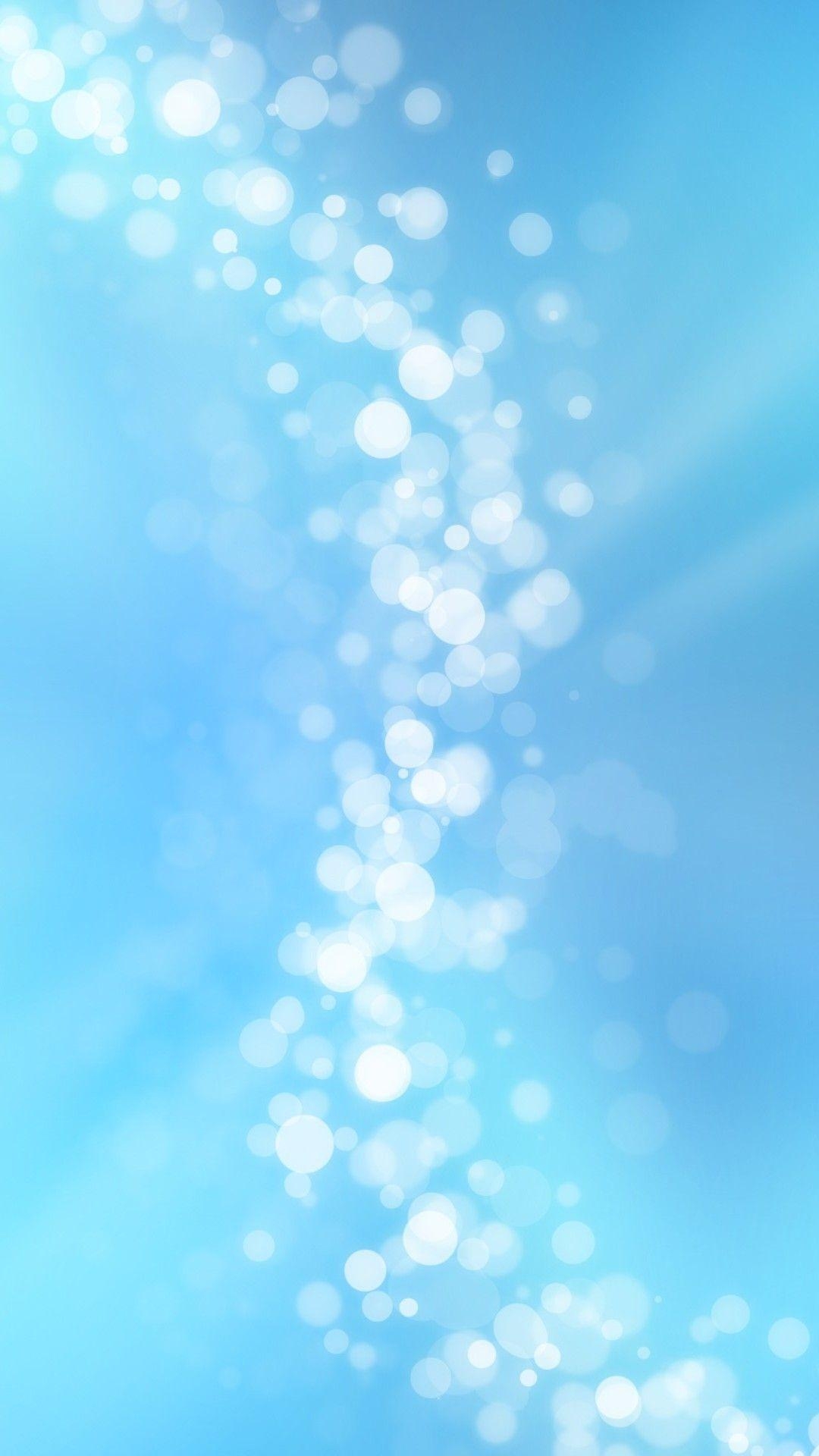 1080x1920 Blue iPhone 5c Default Wallpaper. Bubbles, Brokeh and Some Colors, Phone