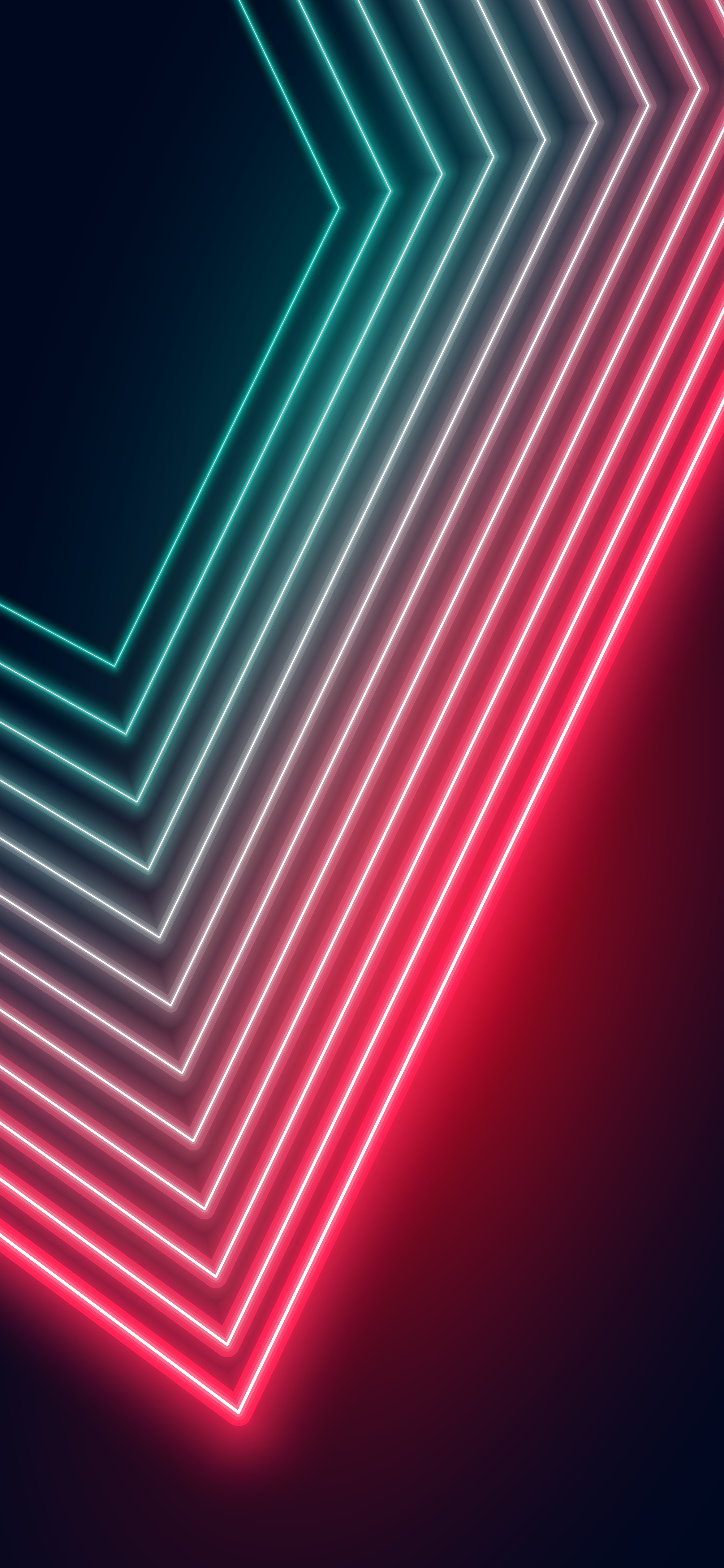 2340x5070 4K Neon Lights Wallpaper for Phone, Phone