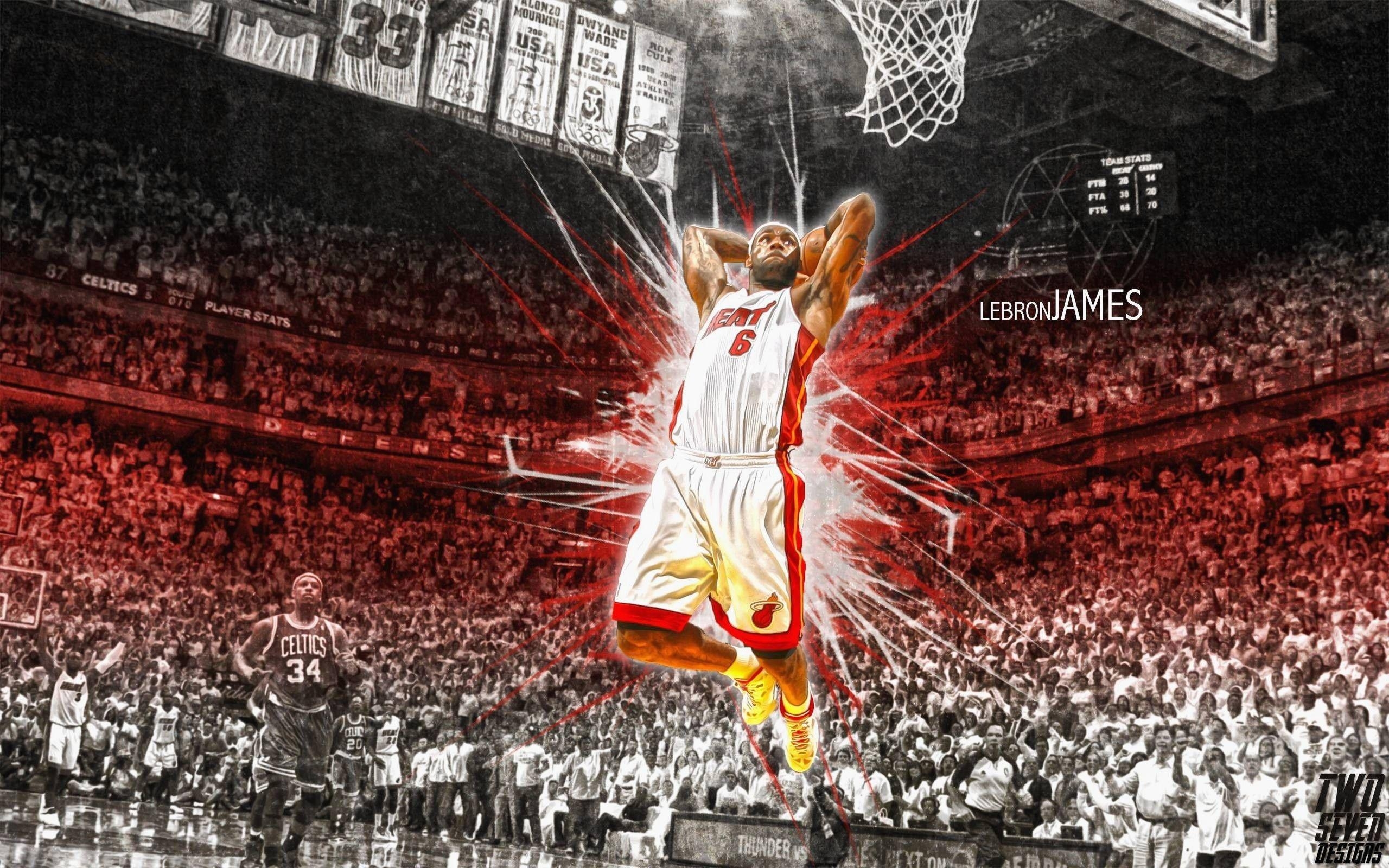 2560x1600 Wallpaper HD 1080p Nba Fresh 10 Most Popular Lebron James Dunk, Desktop