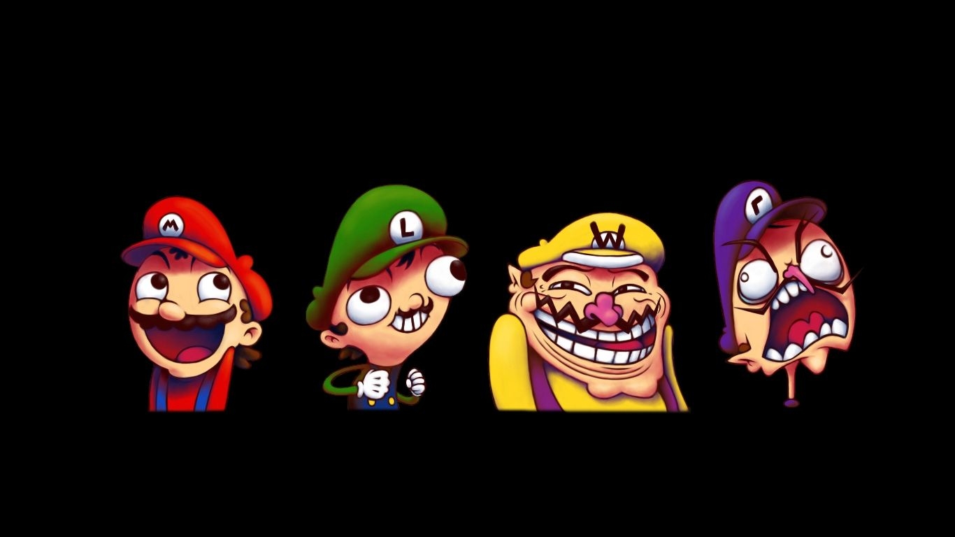 1370x770 Free download Mario Meme Wallpaper  Mario Meme Luigi Wario Waluigi [] for your Desktop, Mobile & Tablet. Explore Wallpaper Memes. Doge Meme Wallpaper, Dodge Meme Wallpaper, Dank Meme Wallpaper, Desktop