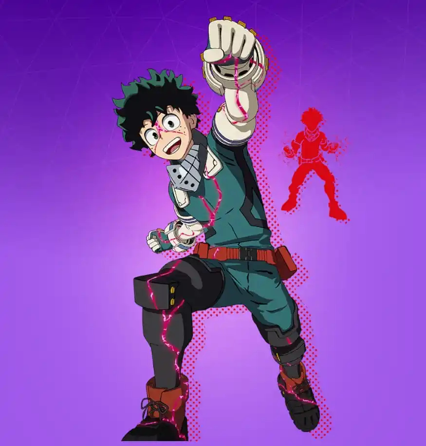 880x920 Izuku Midoriya Fortnite wallpaper, Phone