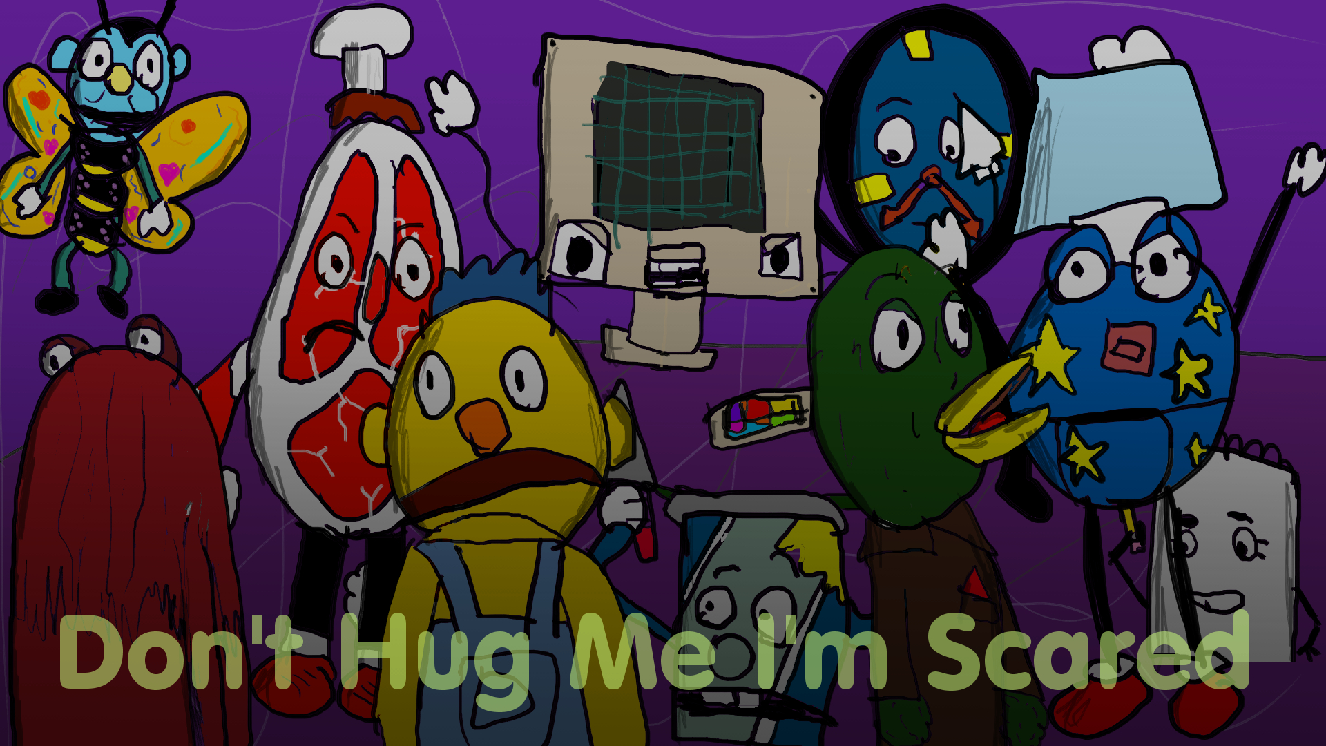 1920x1080 dhmis fan poster by JoshuaTHEGamer2007 on Newgrounds, Desktop