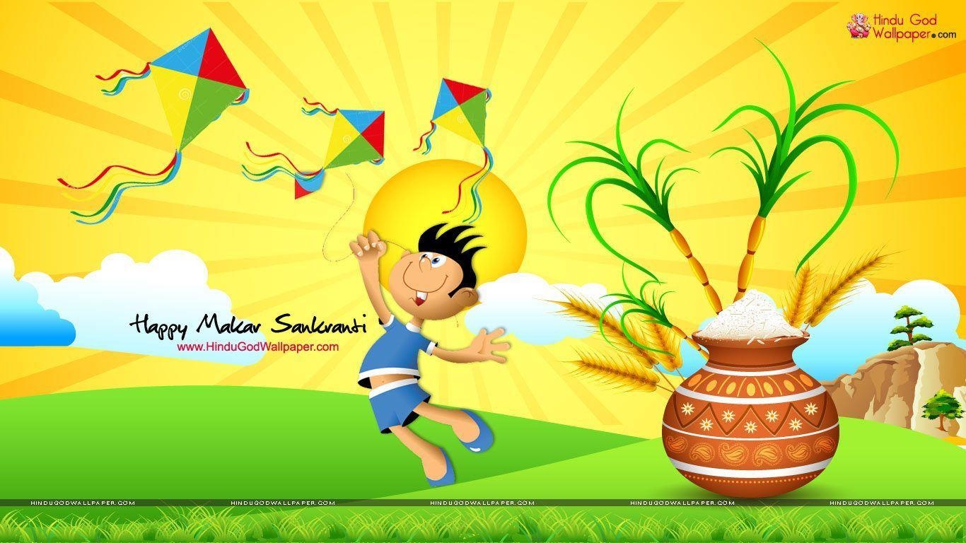 1370x770 HD. Wallpaper, Makar sankranti, Desktop