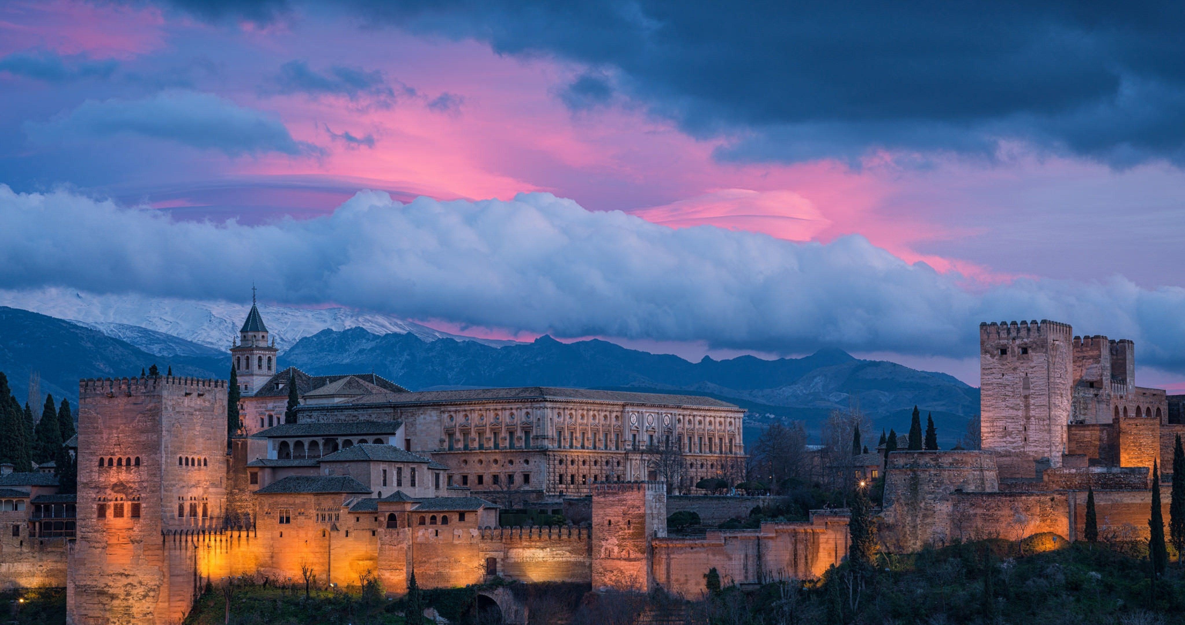 4100x2160 alhambra alhambra spain 4k ultra HD wallpaper. sharovarka, Desktop