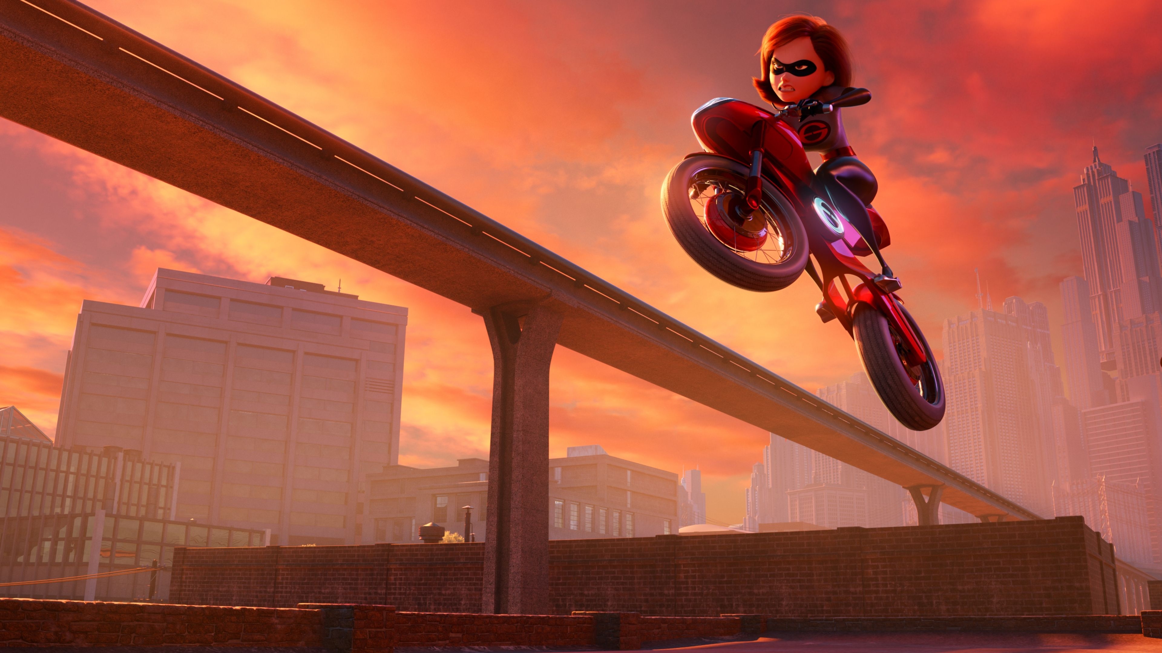 3840x2160 Download Elastigirl In The Incredibles 2 Movie 2018 4K resolution 16:9 ratio wallpaper, Desktop