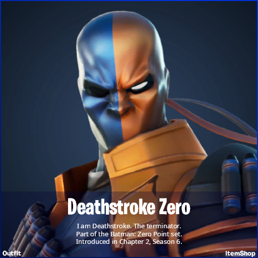 520x520 Deathstroke Zero Fortnite wallpaper, Phone