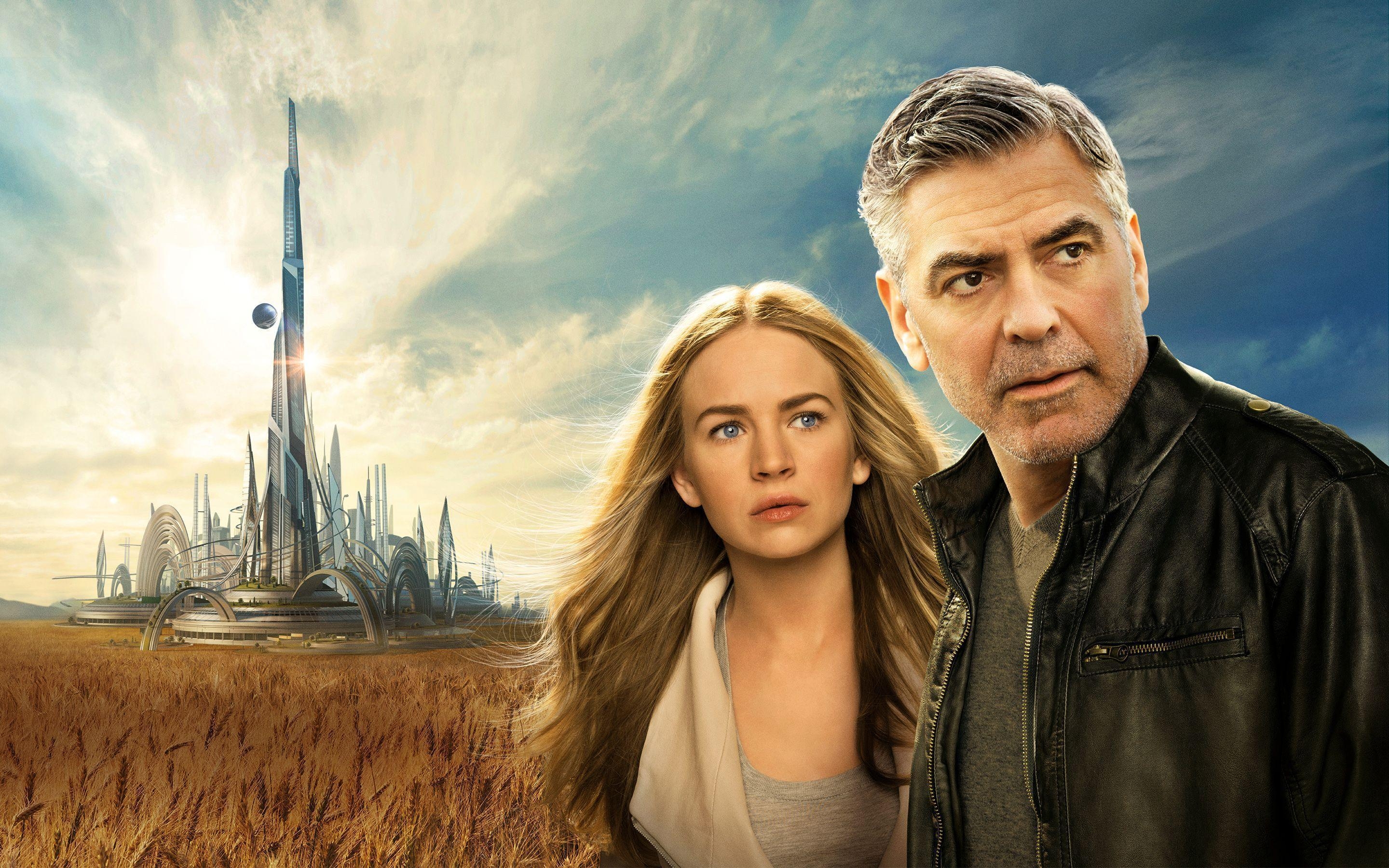 2880x1800 Britt Robertson George Clooney Tomorrowland Wallpaper, Desktop