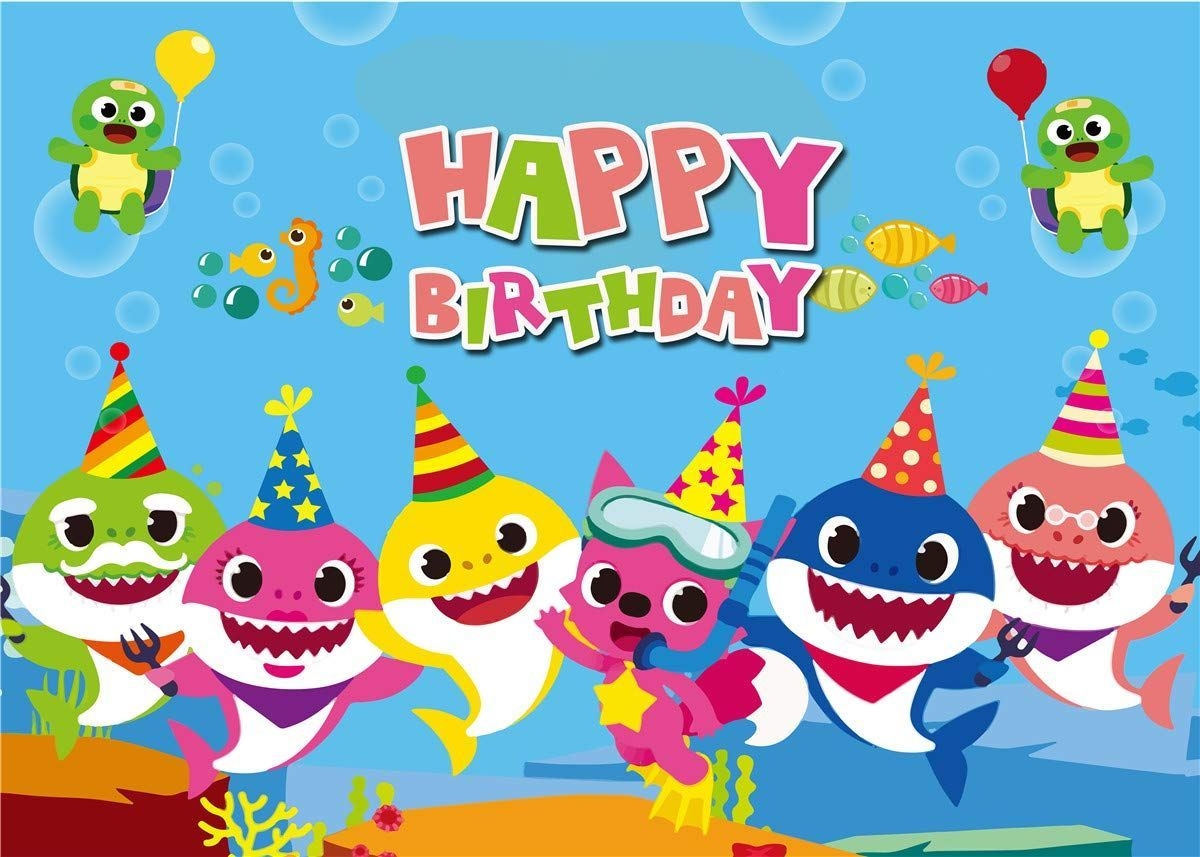 1200x860 Birthday Baby Shark Wallpaper Free Birthday Baby Shark Background, Desktop